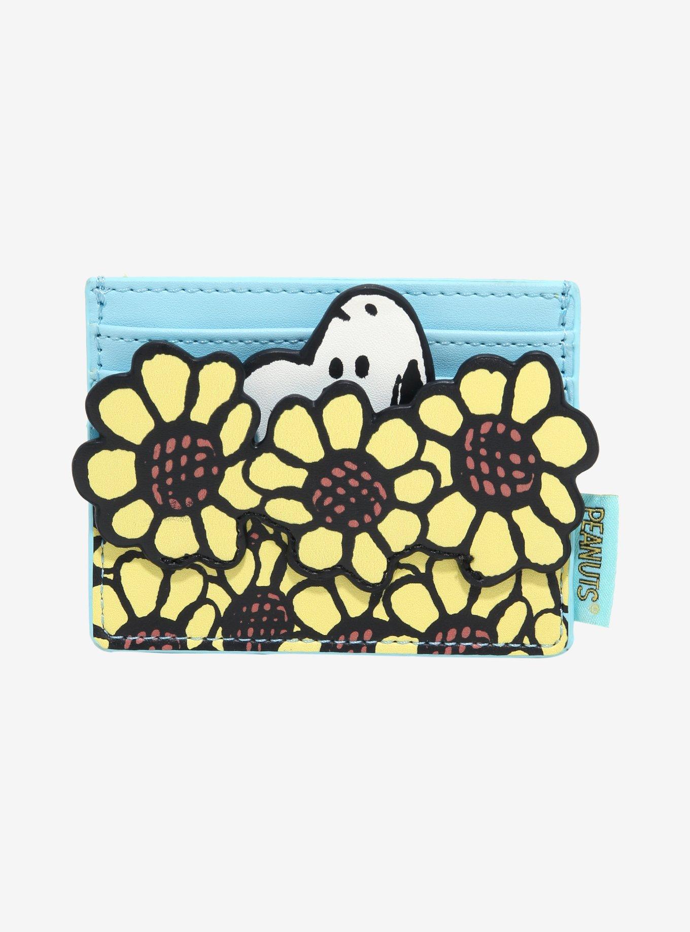 Loungefly Peanuts Snoopy Spring Flowers Cardholder, , hi-res