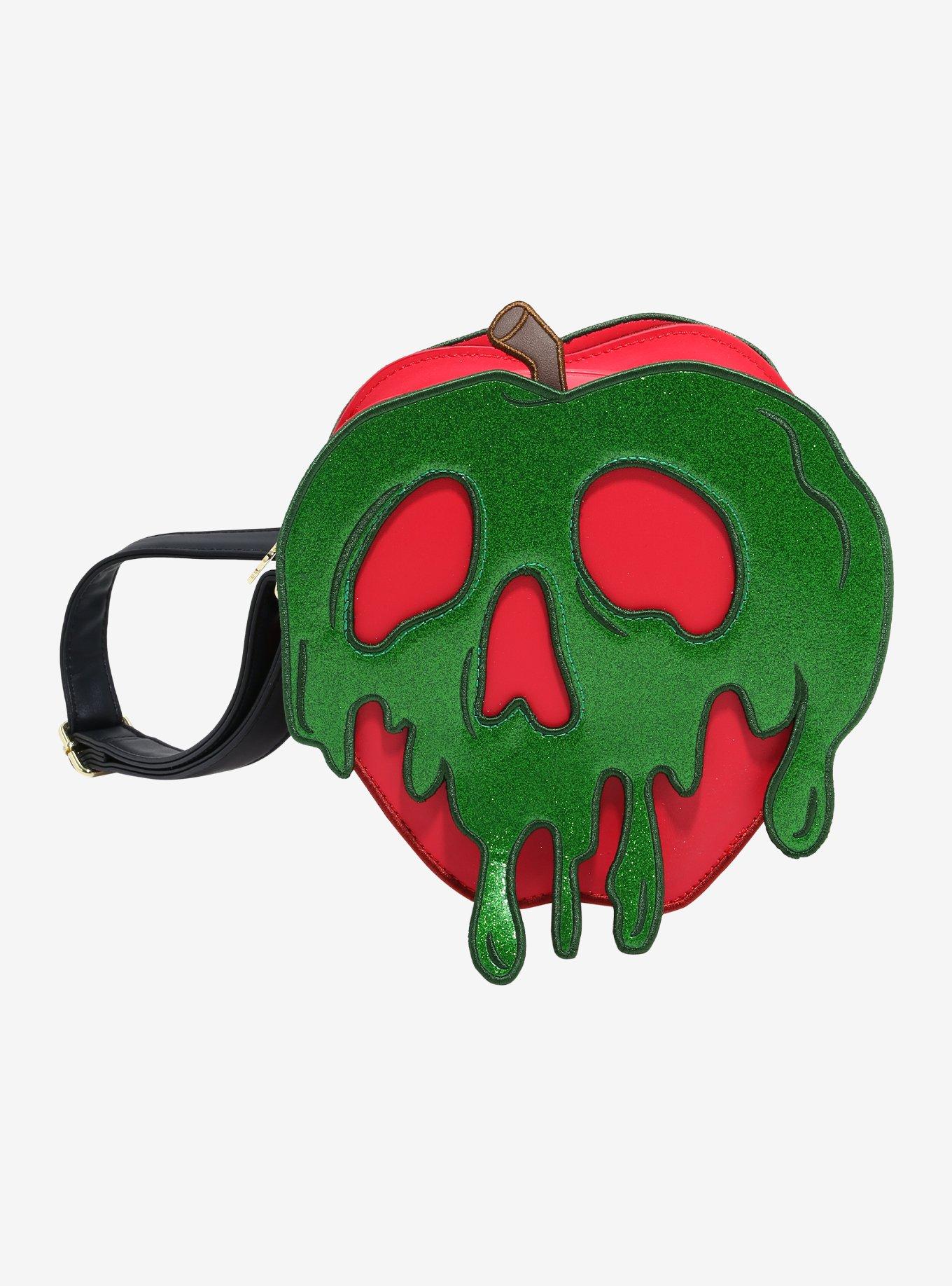 Loungefly Disney Snow White And The Seven Dwarfs Evil Queen Poison Apple Figural Crossbody Bag, , hi-res