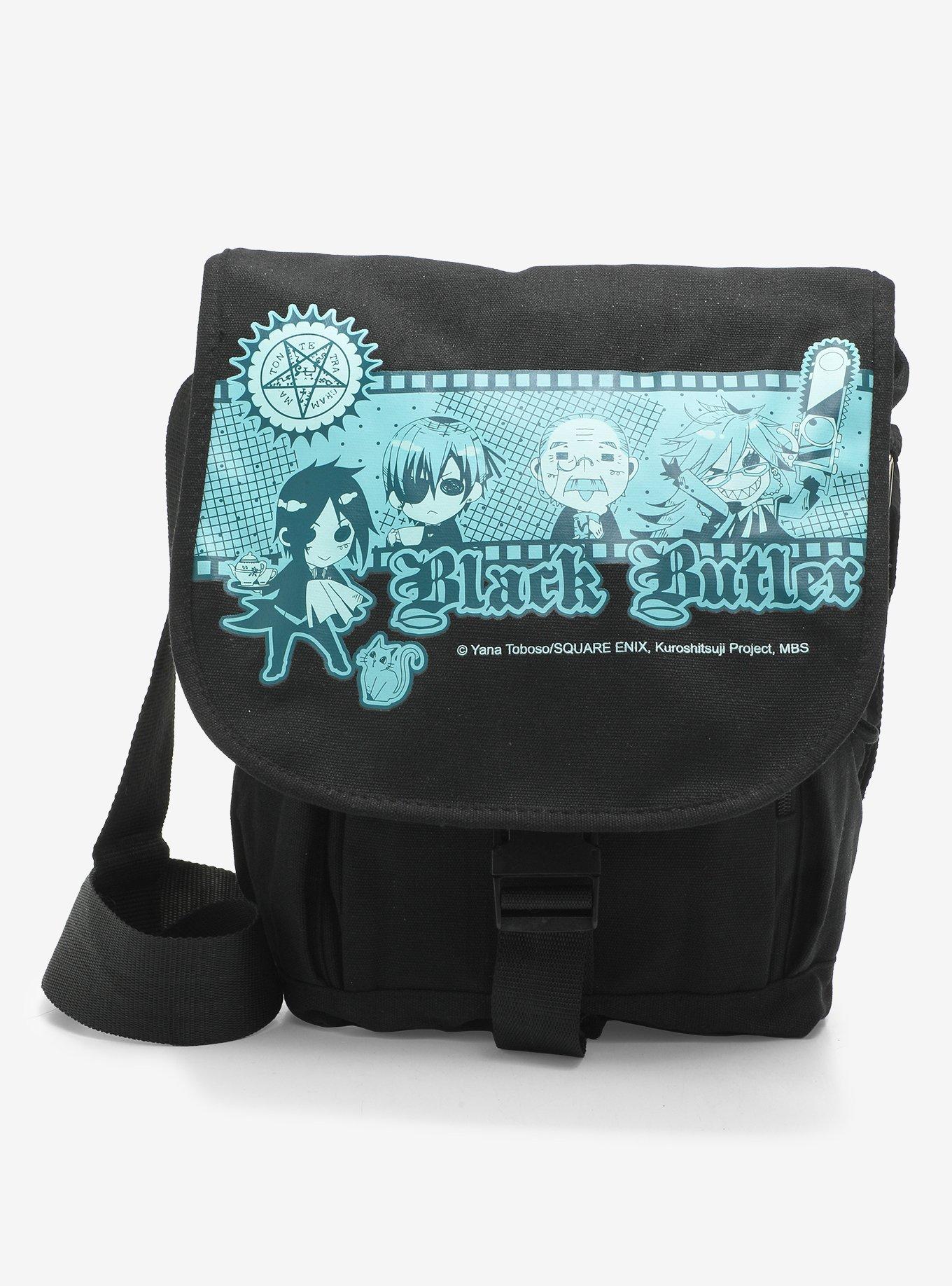 Black Butler Chibi Characters Messenger Bag, , hi-res