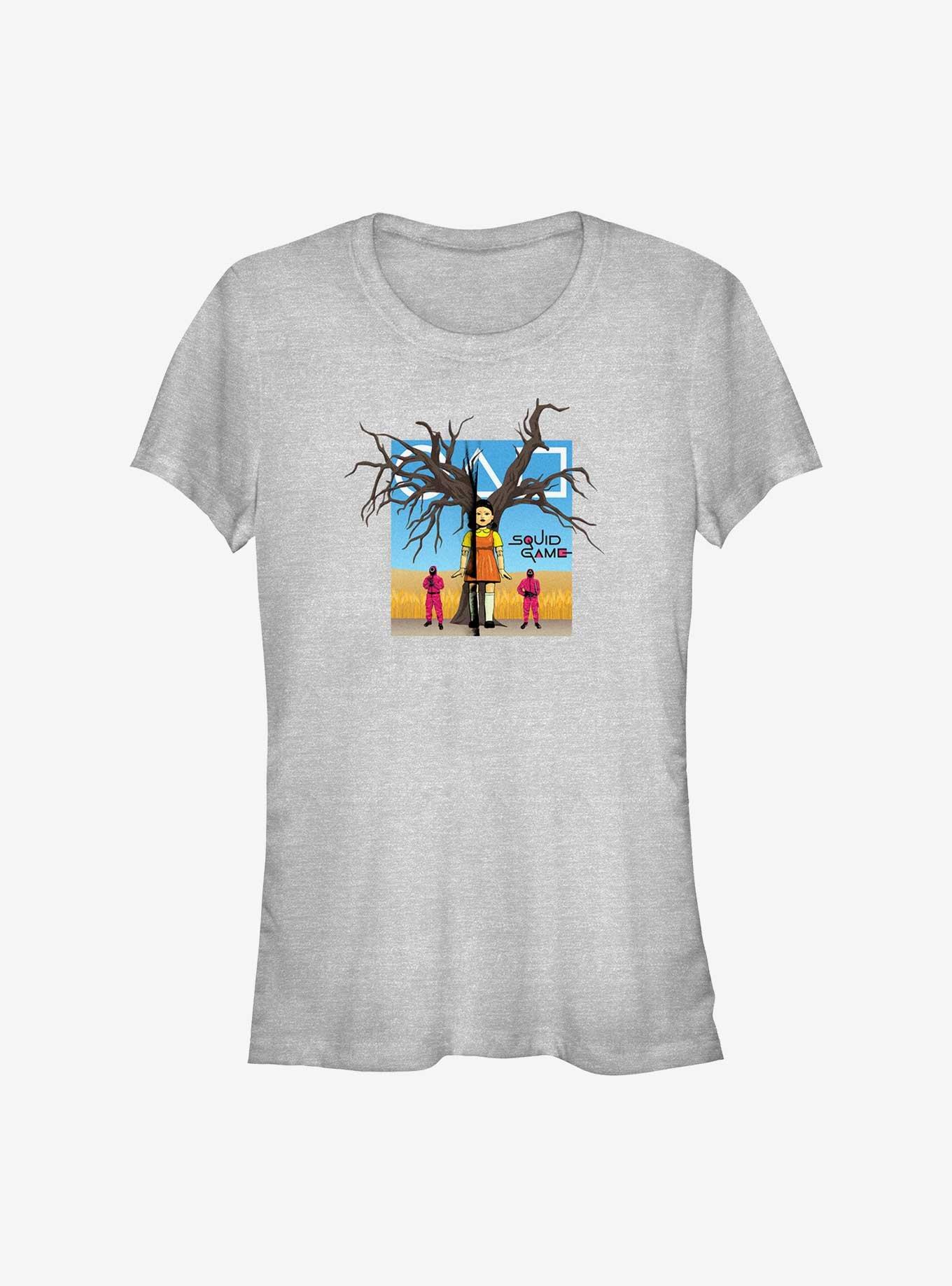 Squid Game Red Light Green Light Girls T-Shirt