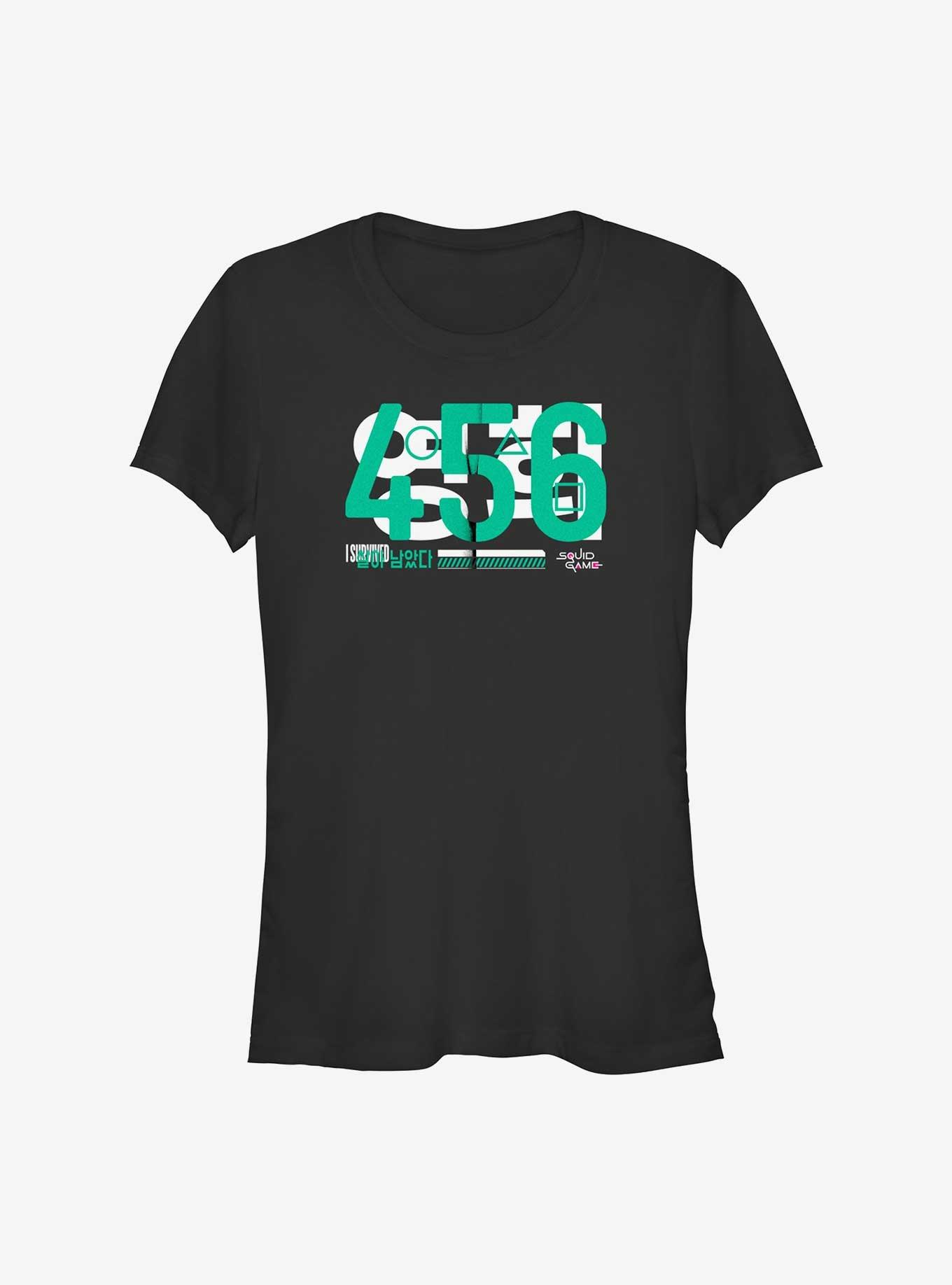 Squid Game I Survived Girls T-Shirt, , hi-res