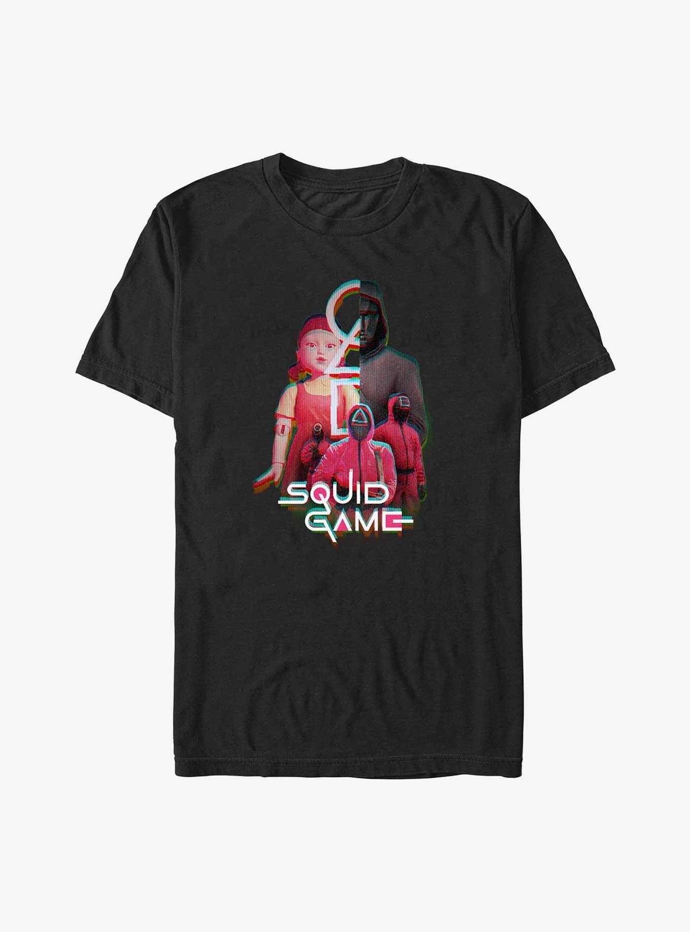 Squid Game Glitch Games T-Shirt, , hi-res