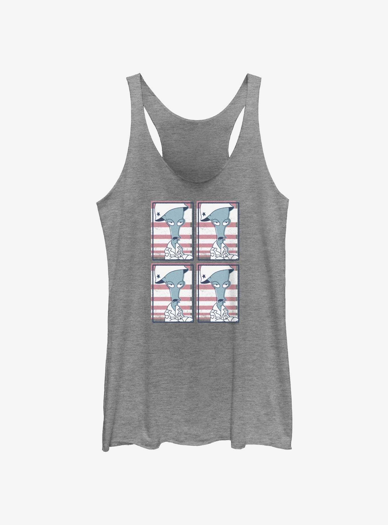 American Dad Roger Four Box Womens Tank Top, , hi-res