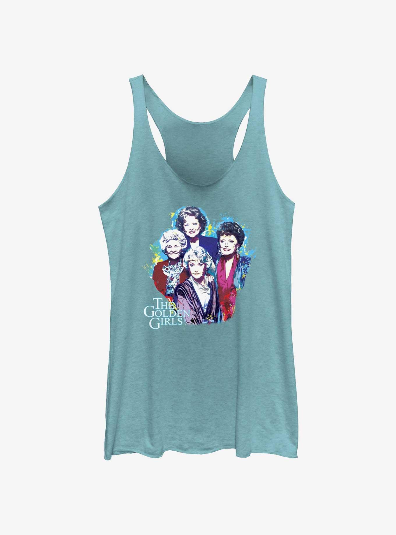 Golden Girls Golden Girls Paint Womens Tank Top, , hi-res