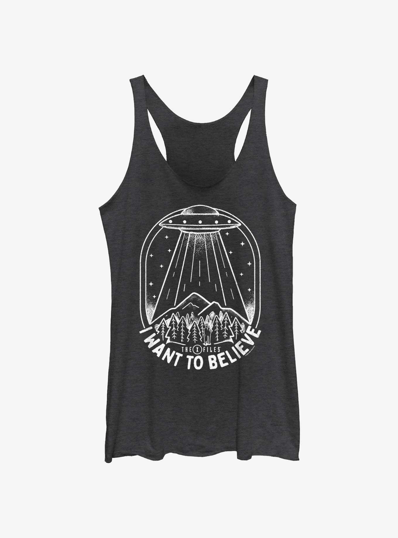 X-Files Ufo Stamp Womens Tank Top, , hi-res