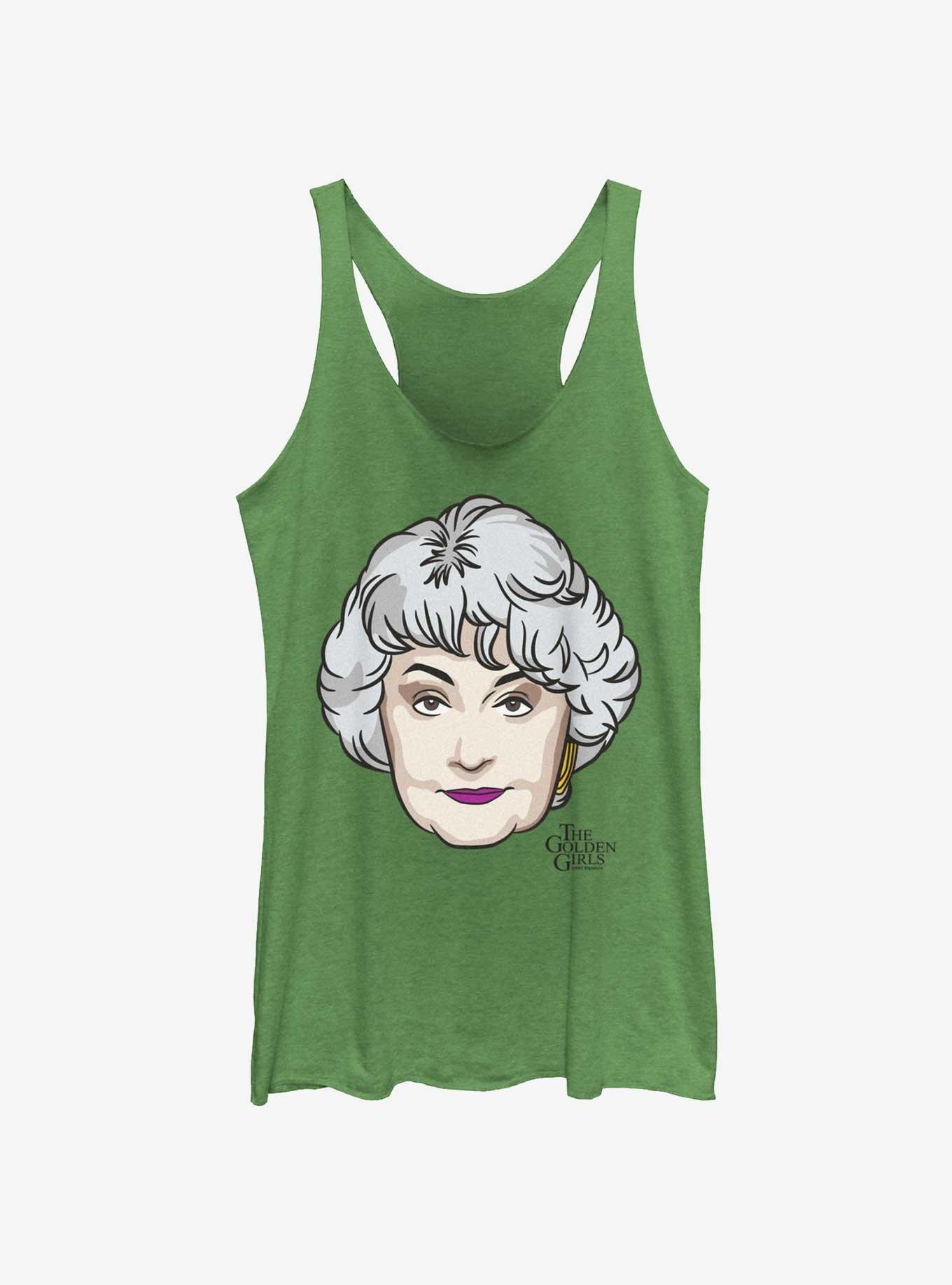 Golden Girls Dorothy Bigface Womens Tank Top, , hi-res