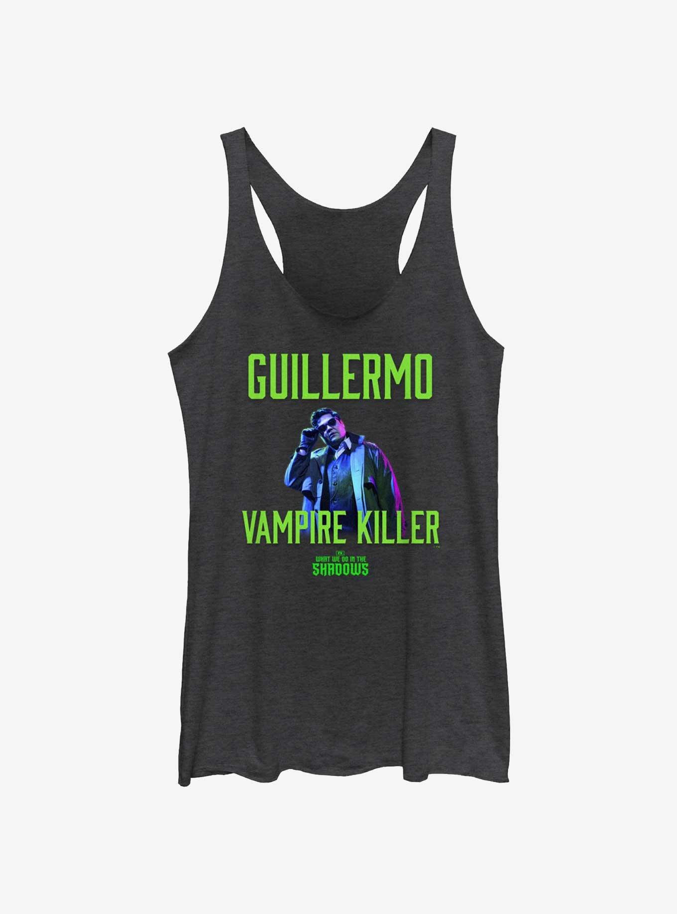 What We Do In The Shadows Guillermo Vampire Killer Womens Tank Top, BLK HTR, hi-res