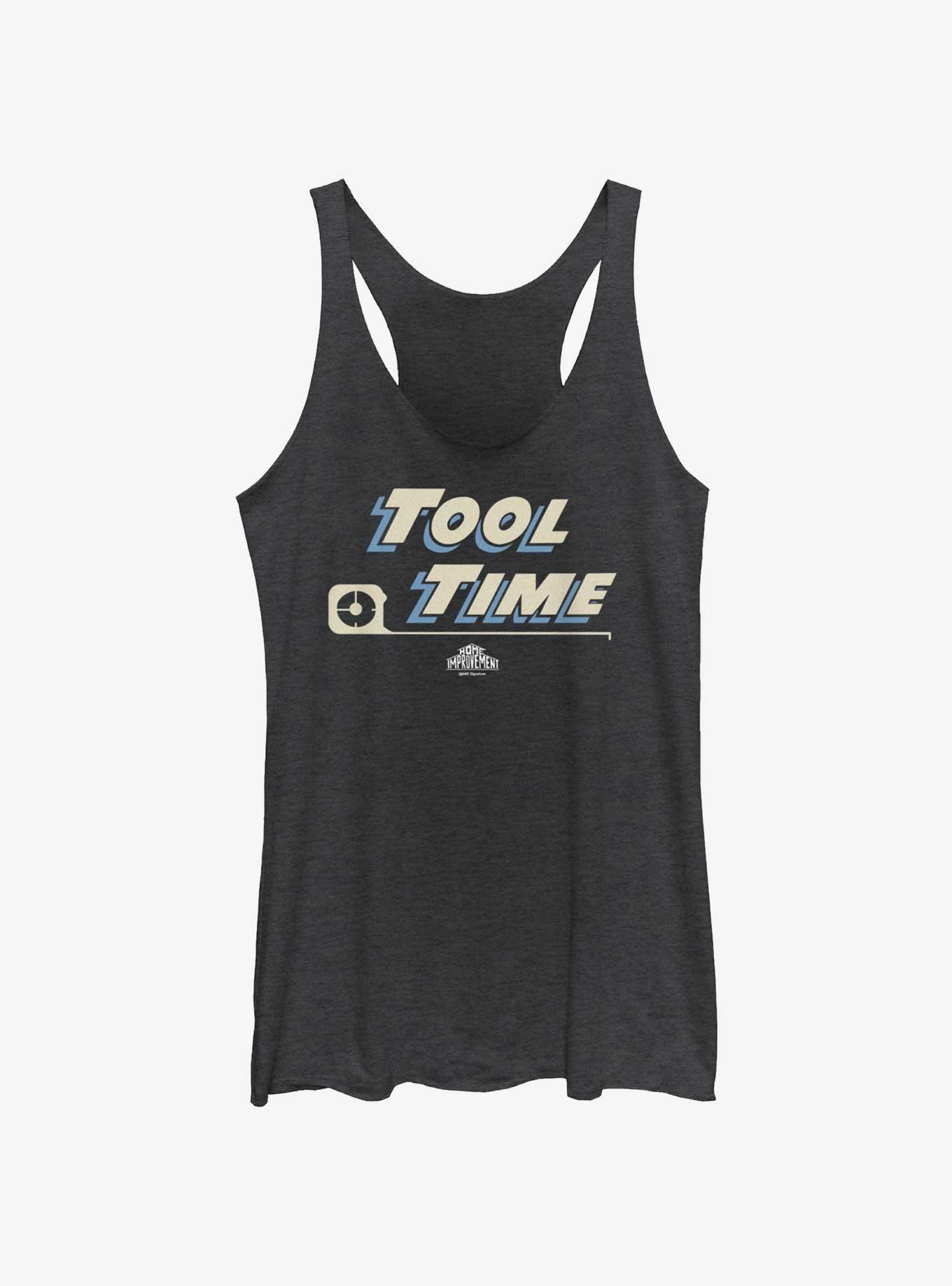 American Dad Tooltime Womens Tank Top, BLK HTR, hi-res