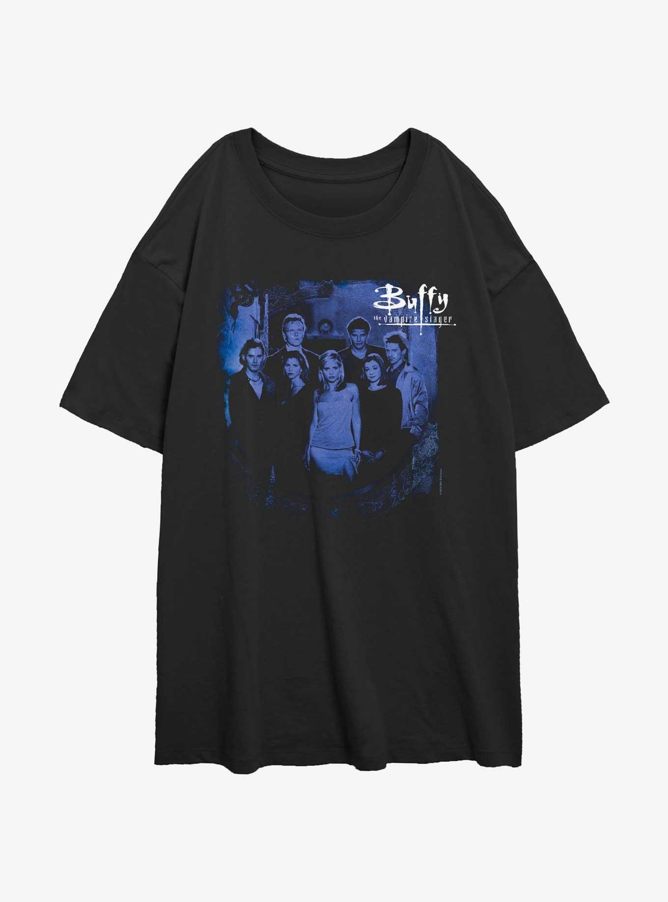 Buffy The Vampire Slayer Poster Womens Oversized T-Shirt, , hi-res