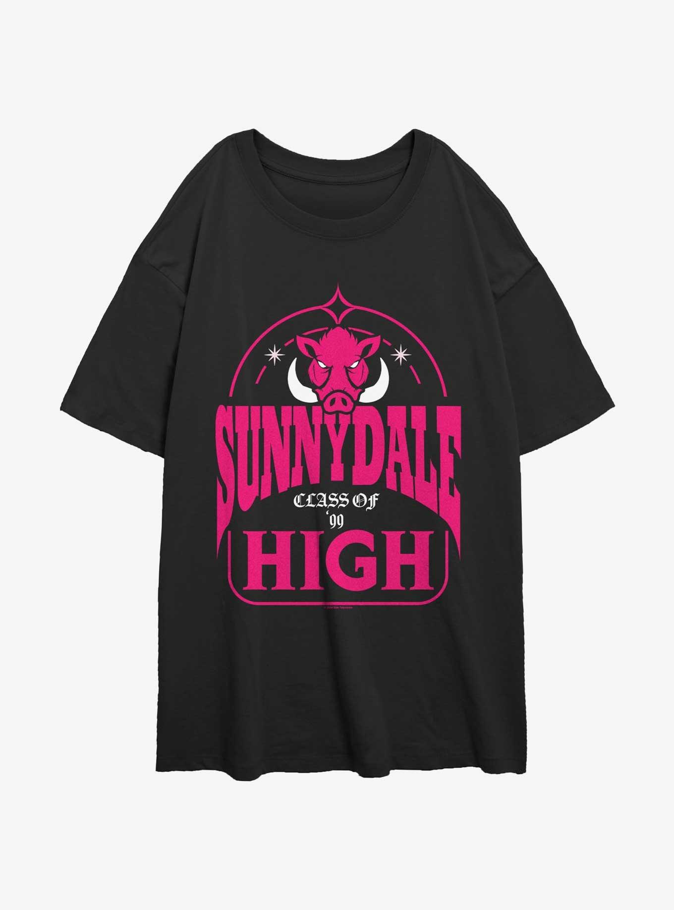 Buffy The Vampire Slayer Sunnydale High Womens Oversized T-Shirt, , hi-res