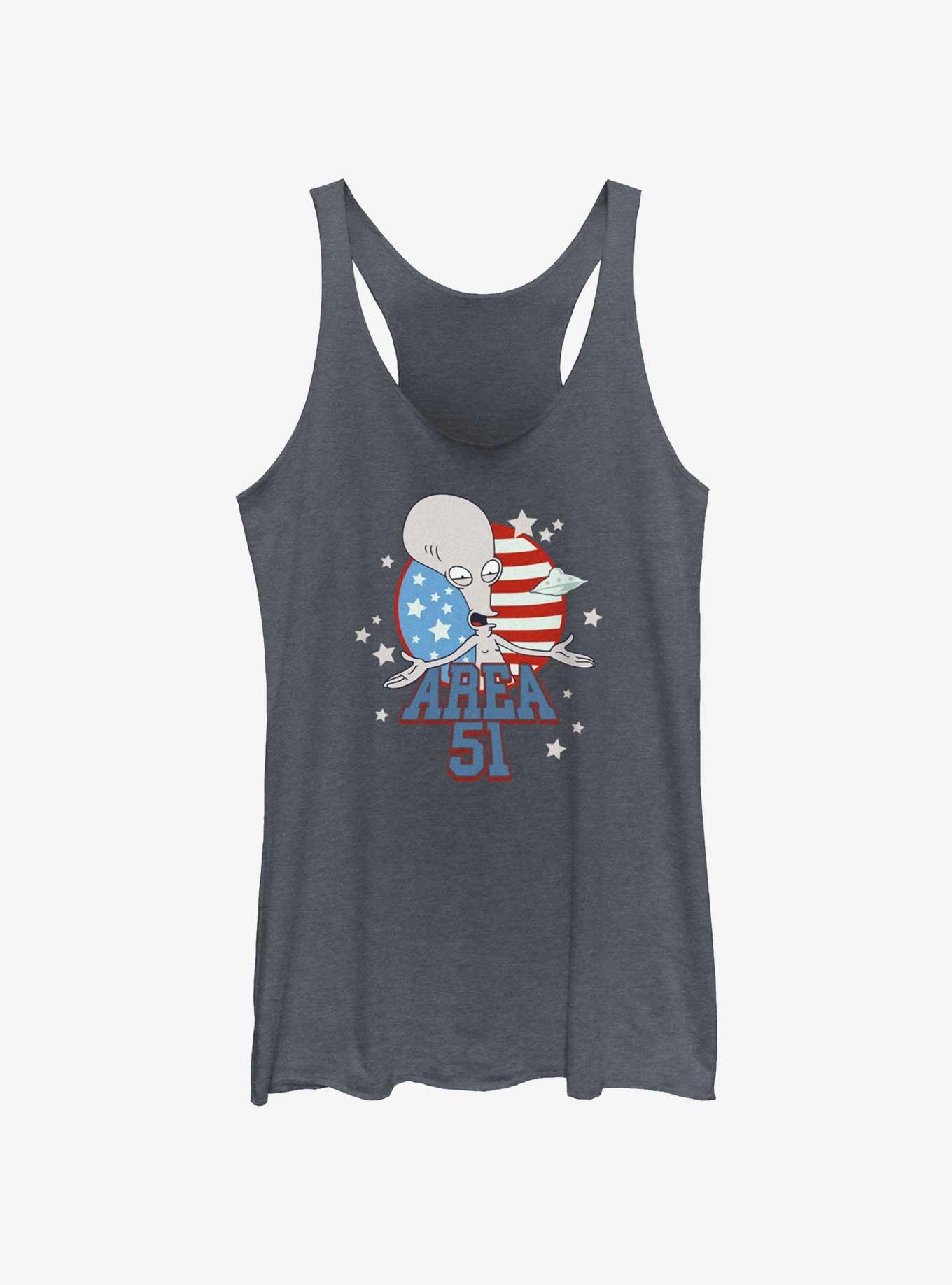 American Dad Area 51 Womens Tank Top, , hi-res