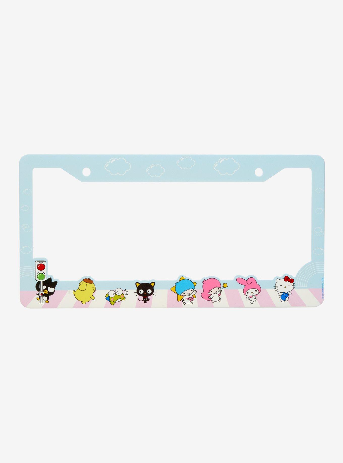 Hello Kitty And Friends Crosswalk License Plate Frame, , hi-res