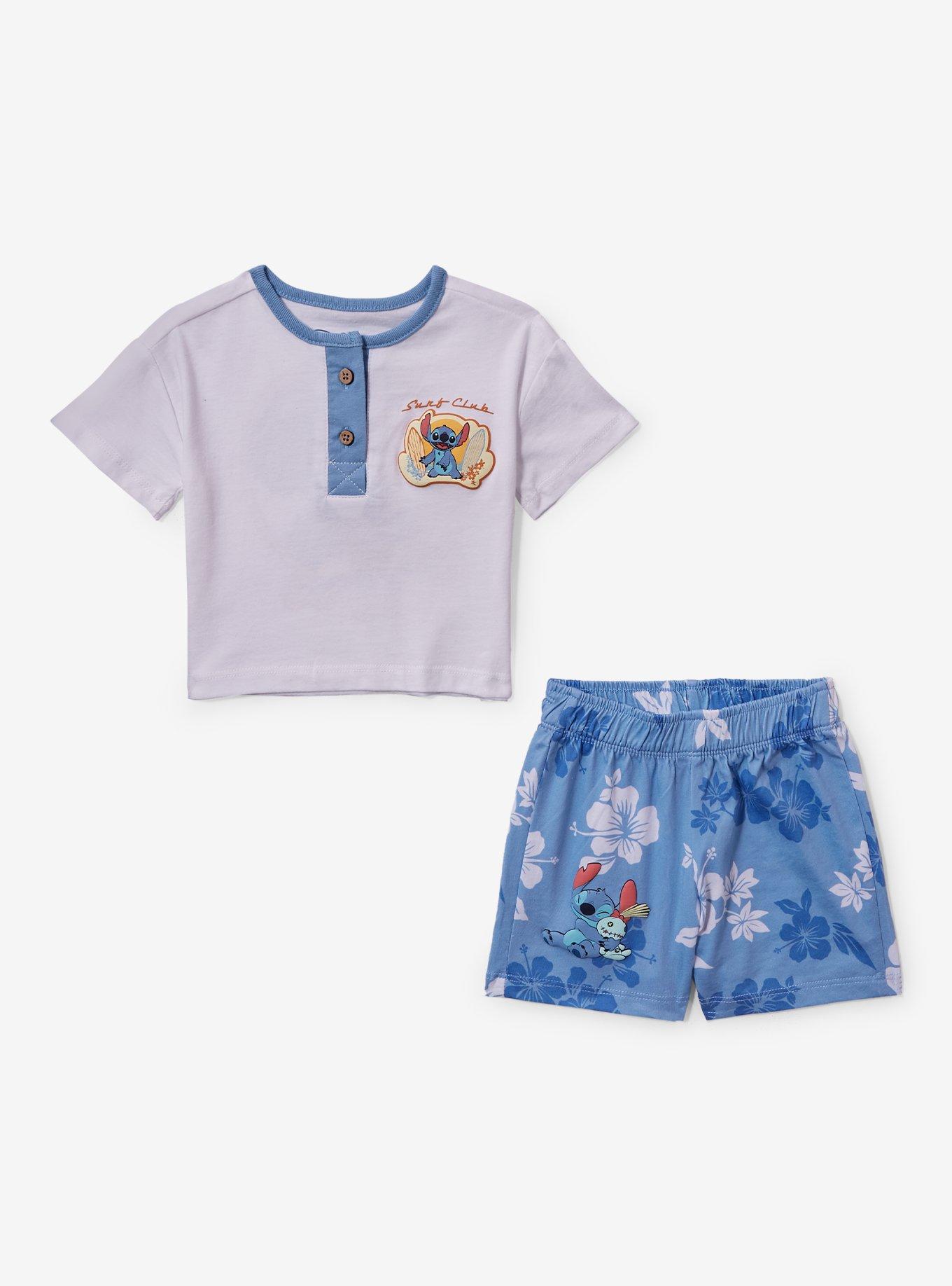 Disney Lilo & Stitch Surf Club Infant Shirt & Shorts Set — BoxLunch Exclusive