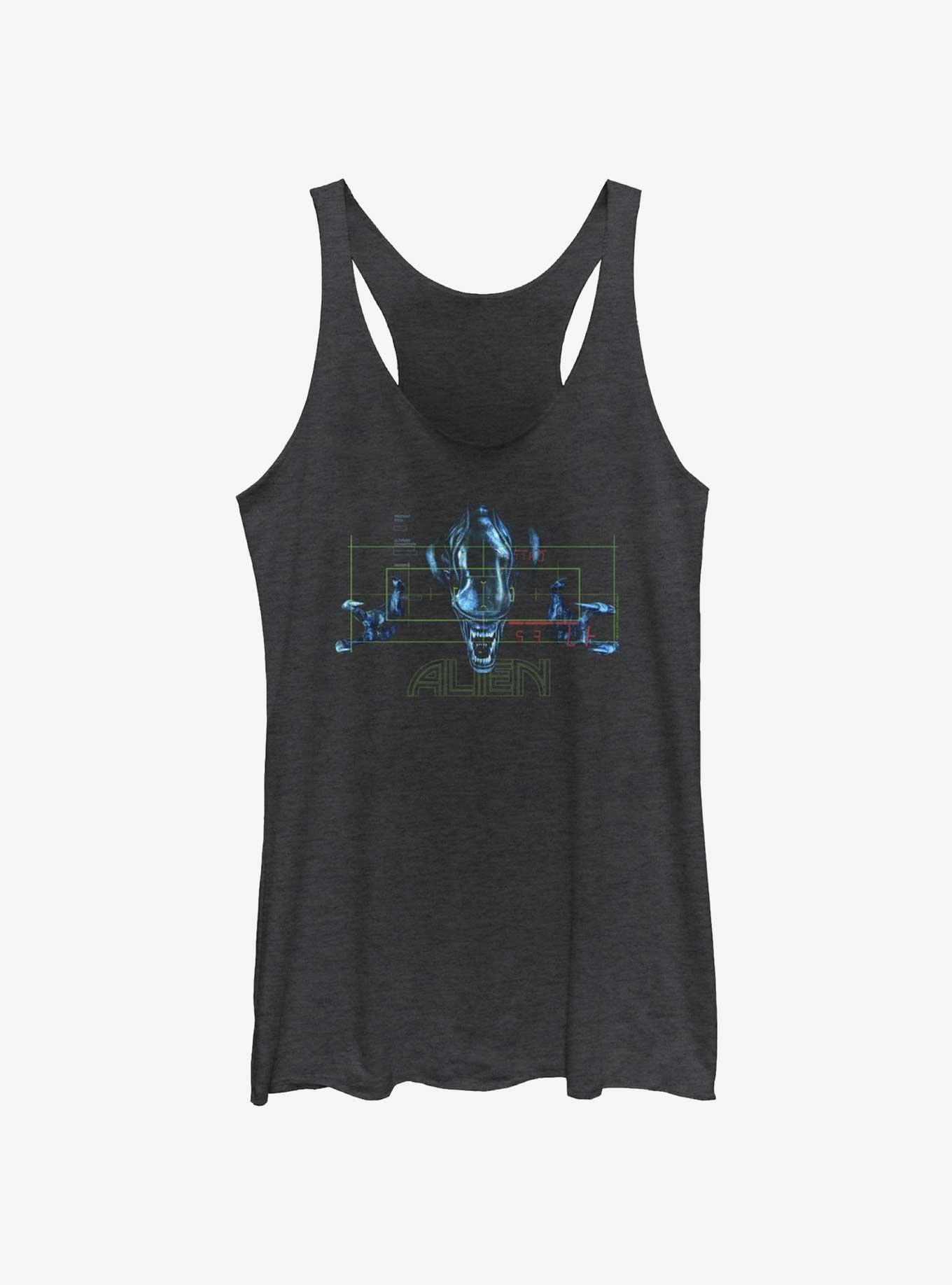 Alien Target Form Womens Tank Top, , hi-res