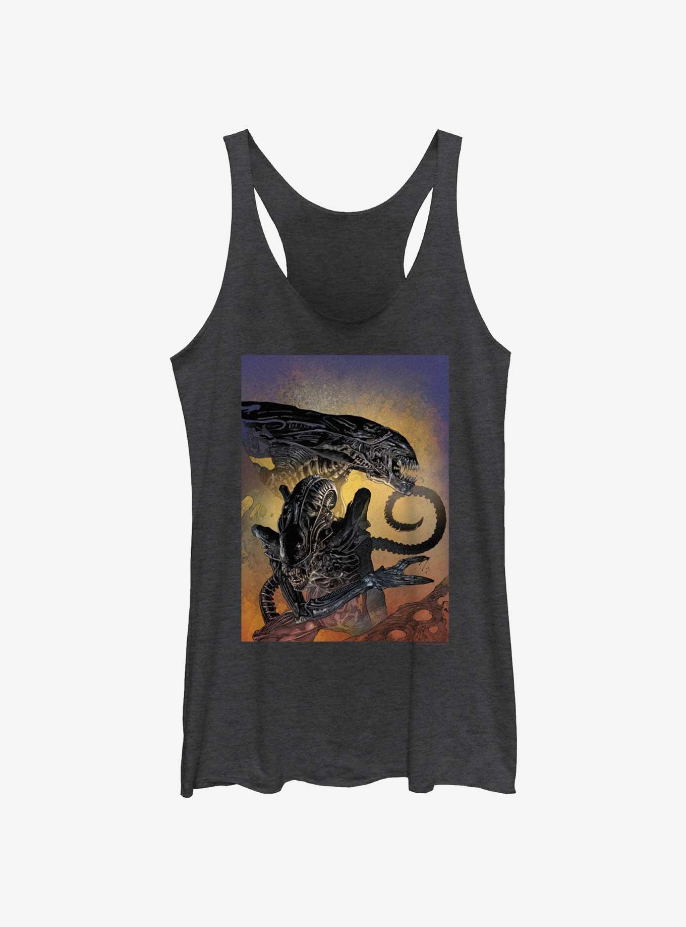 Alien Two Xenomorphs Womens Tank Top, , hi-res