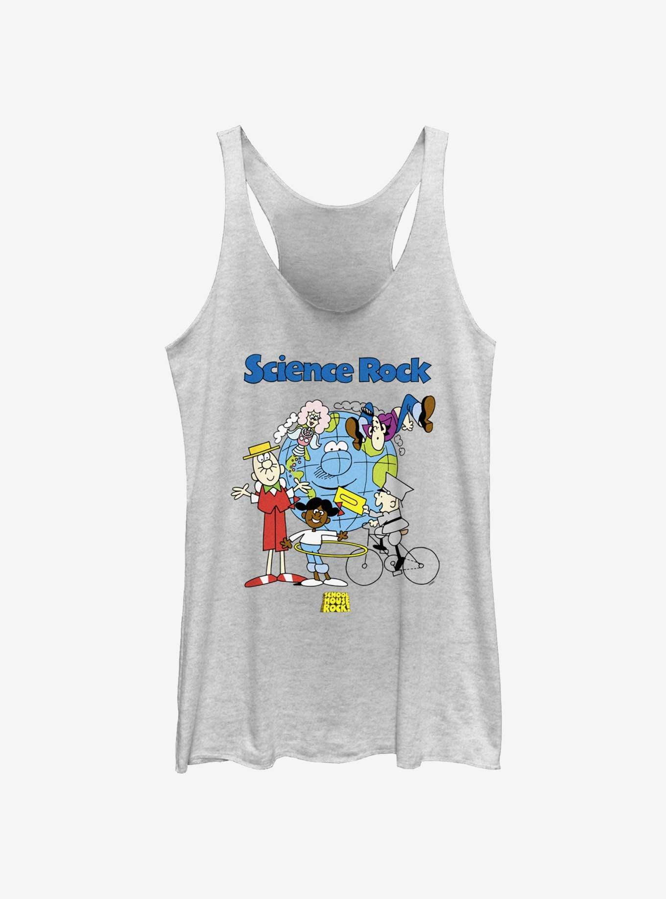 Schoolhouse Rock Science Rock Group Womens Tank Top, , hi-res