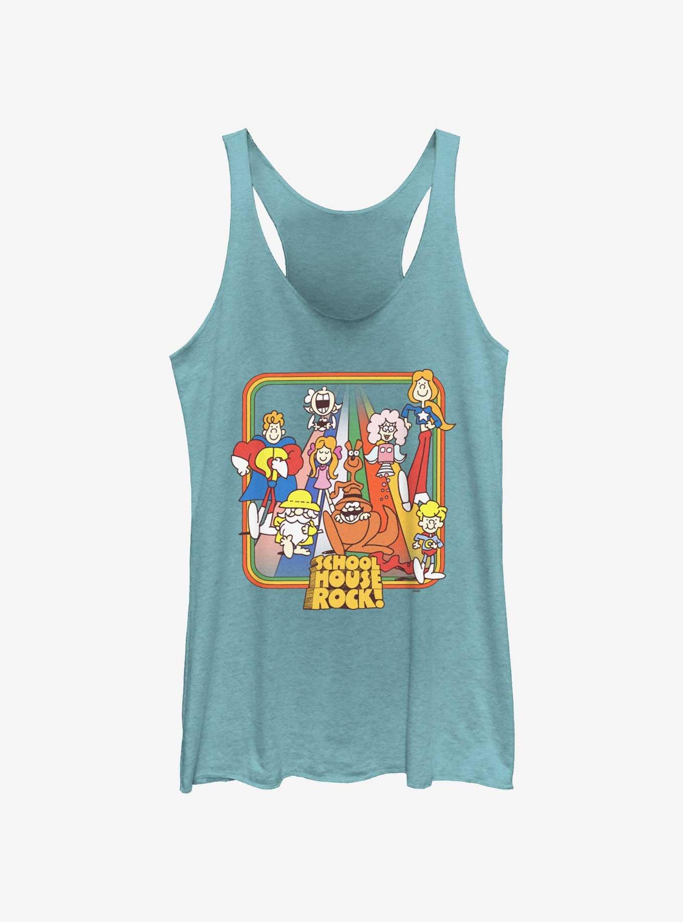 Schoolhouse Rock Groovy School House Womens Tank Top, , hi-res