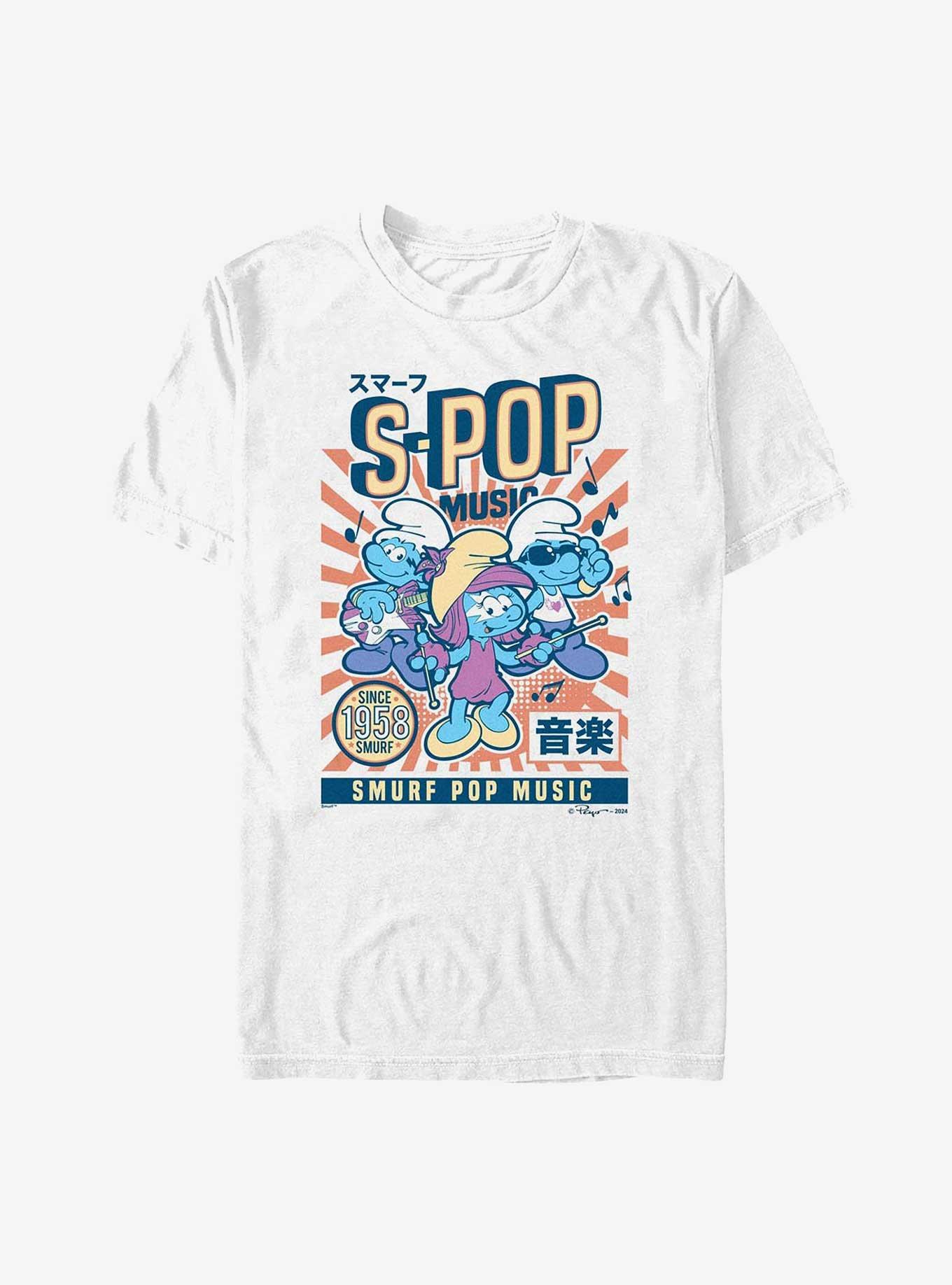 The Smurfs Spop Music Smurfs T-Shirt, , hi-res