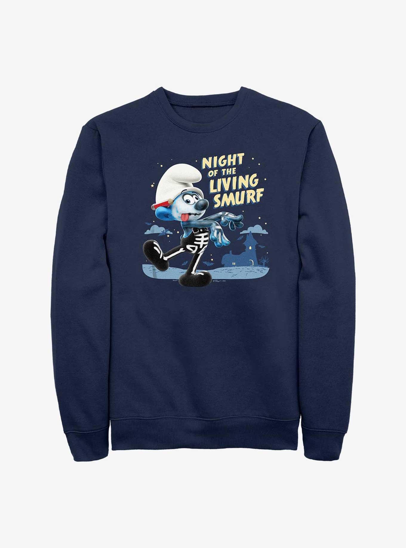 The Smurfs Night Of The Living Smurf Sweatshirt, , hi-res