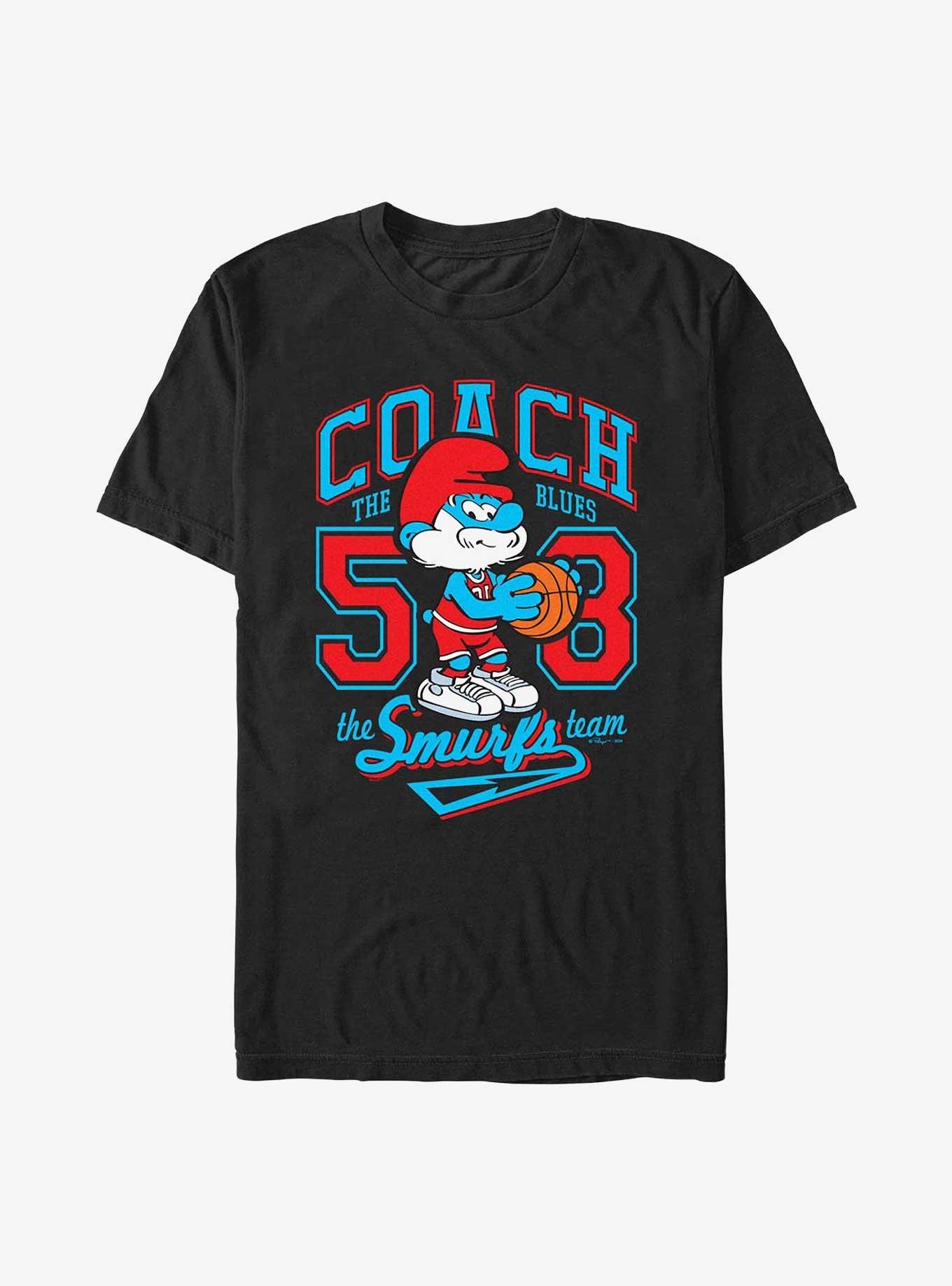 The Smurfs Papa Smurf Coach T-Shirt, , hi-res