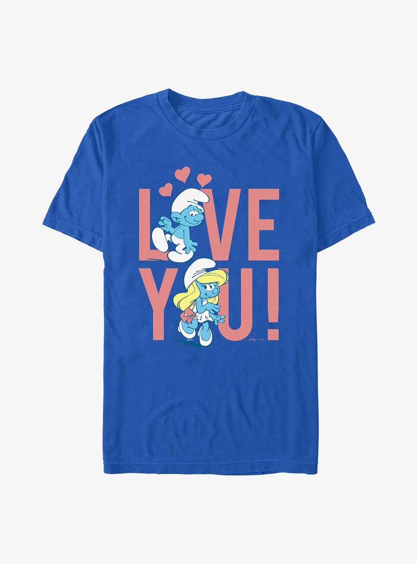 The Smurfs Love You T-Shirt, , hi-res