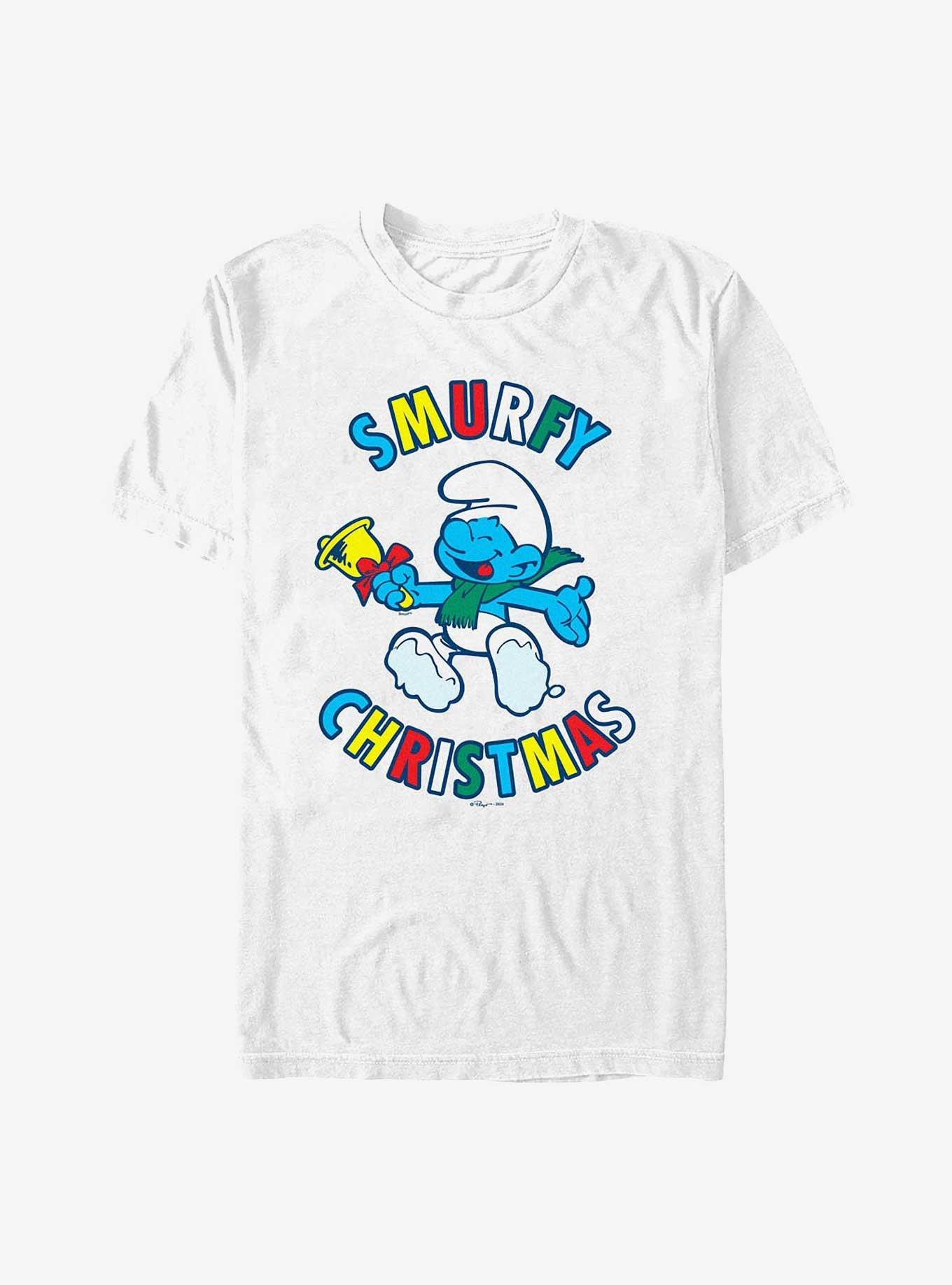 The Smurfs Happy Smurfy Christmas T-Shirt, , hi-res