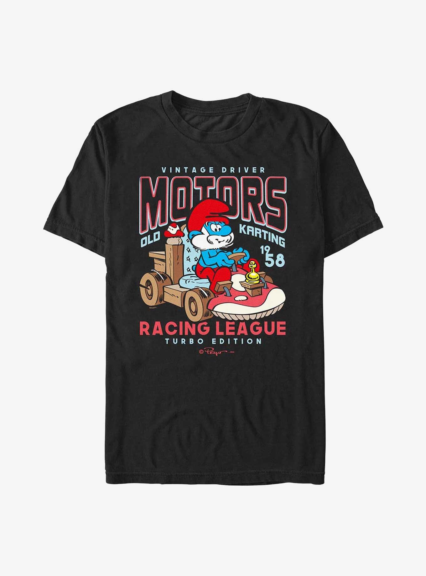 The Smurfs Motors Vintage Racing T-Shirt, , hi-res