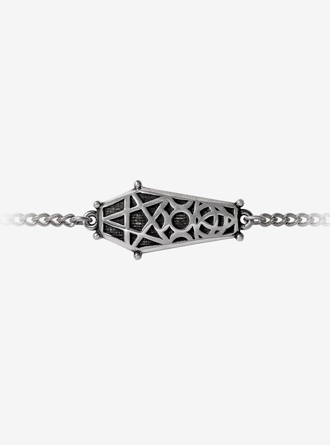 Alchemy of England Hex Coffin Bracelet Wrist Chain, , hi-res