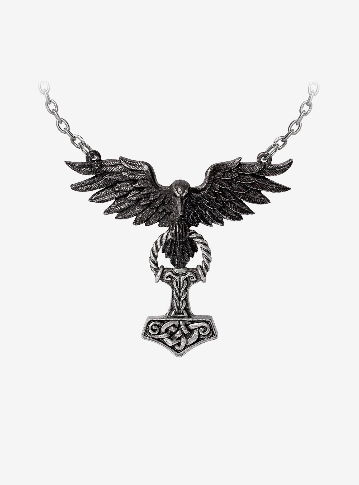 Alchemy of England Hrafnhamerr Necklace Pendant, , hi-res