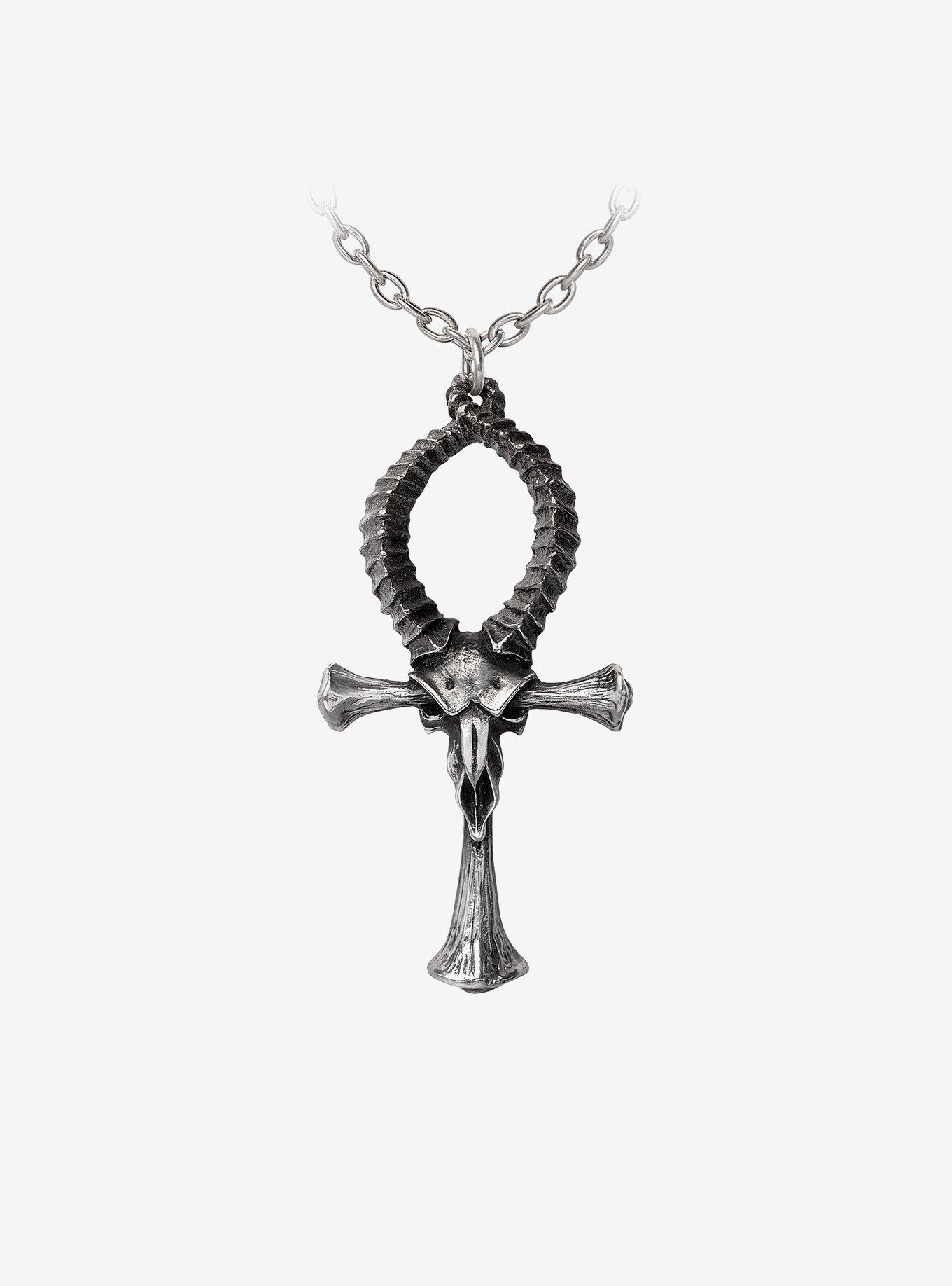 Alchemy of England Ankh of Ammon Necklace Pendant, , hi-res