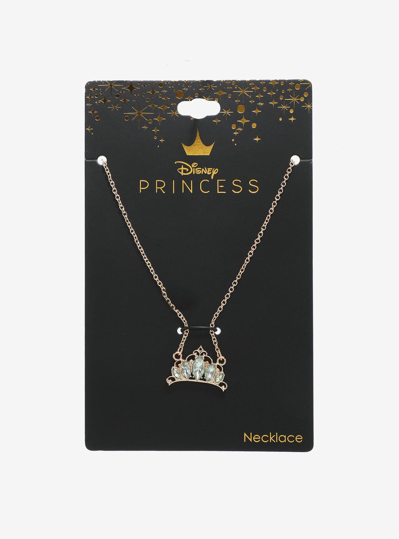 Disney The Princess And The Frog Tiana Crown Necklace, , hi-res