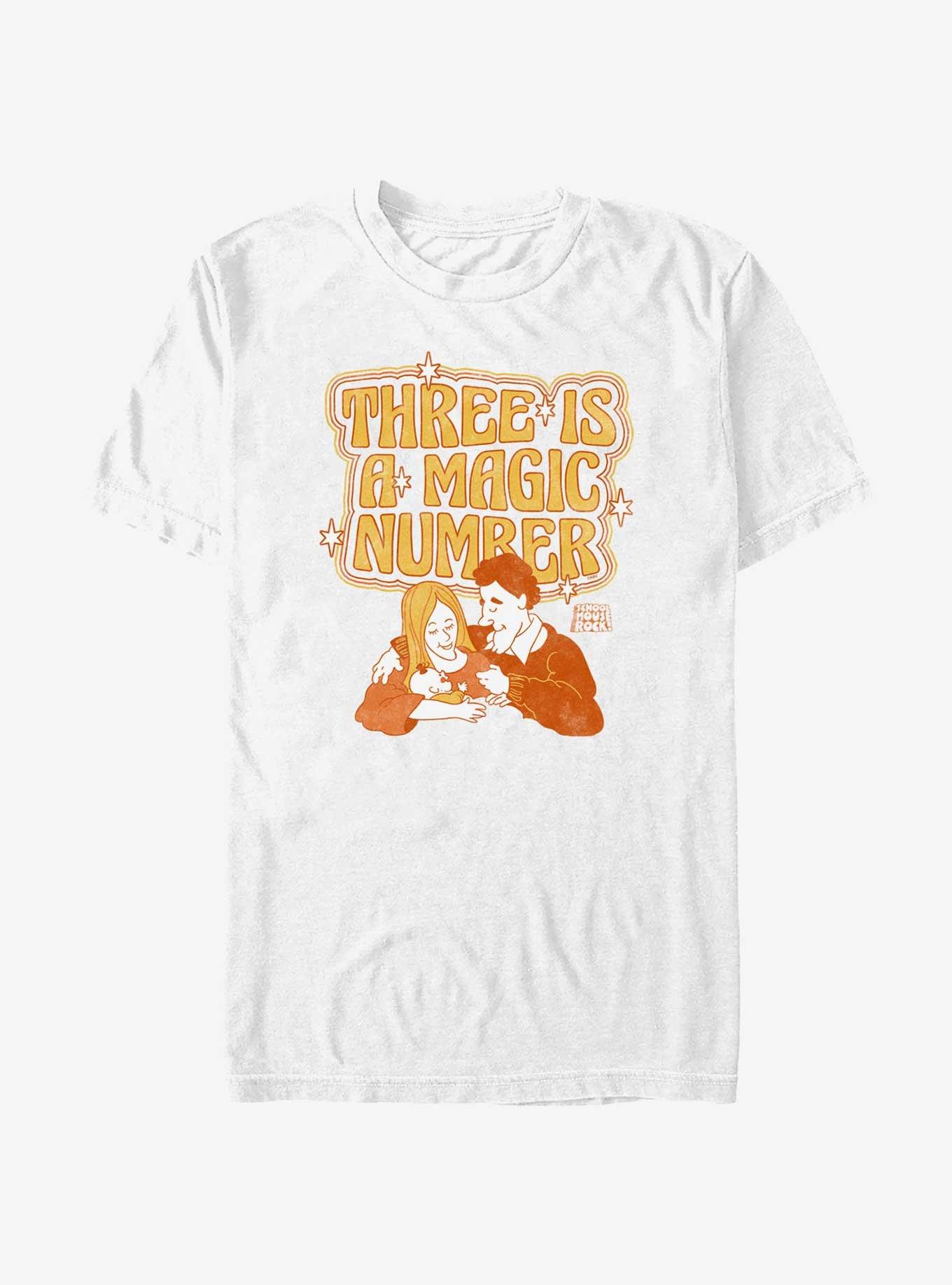 Schoolhouse Rock Three Is A Magic Number T-Shirt, , hi-res