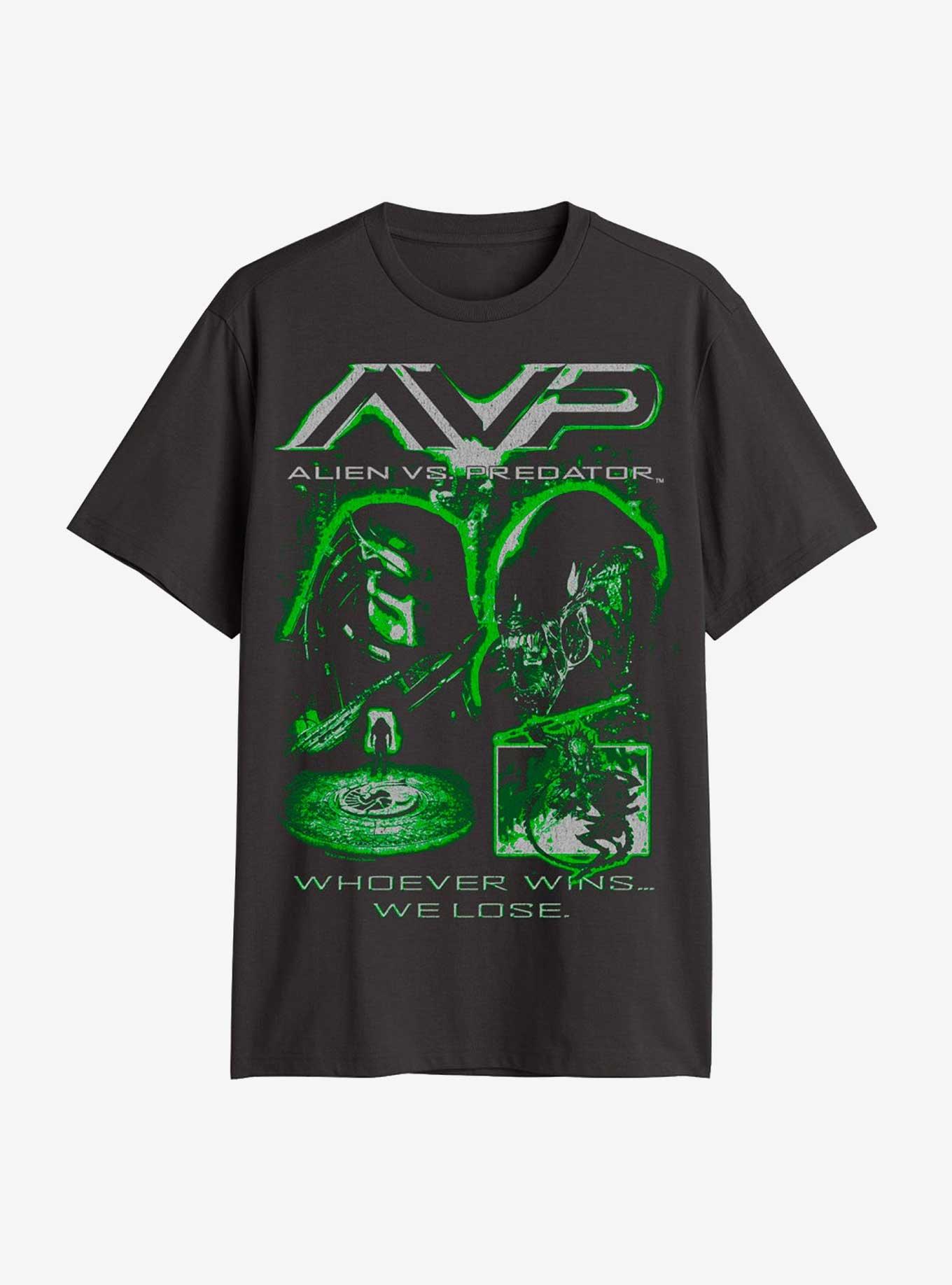 Alien AVP Whoever Wins We Lose T-Shirt, , hi-res