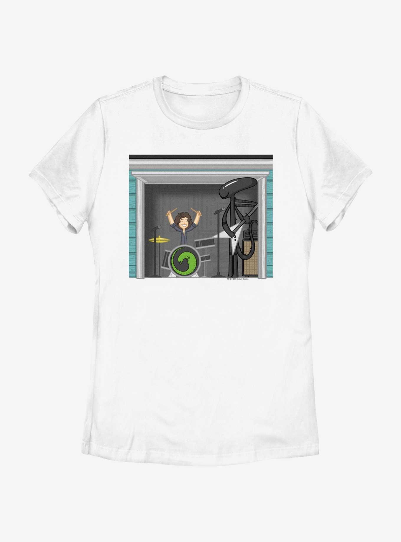 Alien Garage Band Womens T-Shirt, , hi-res