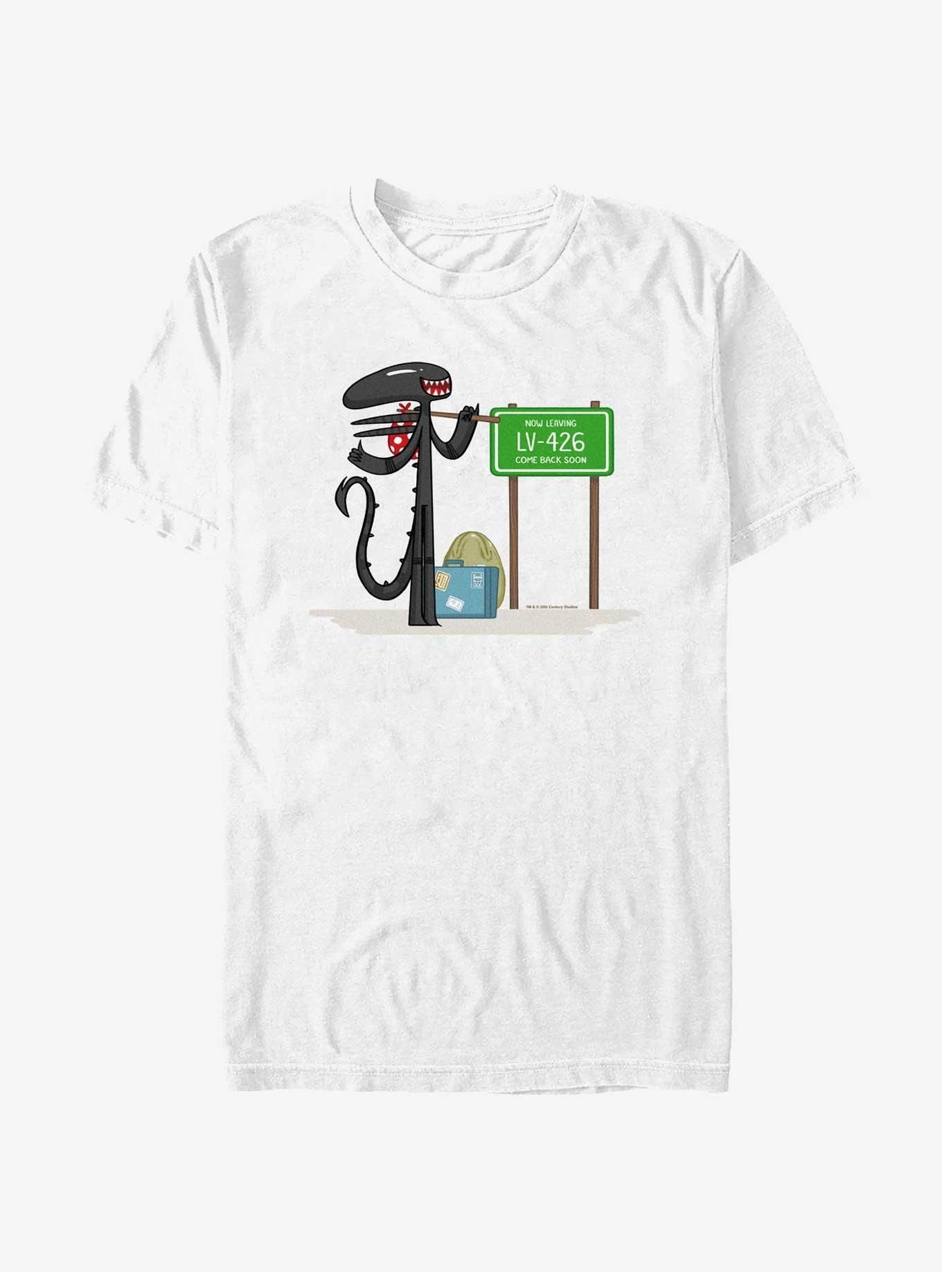 Alien Little Trip T-Shirt, WHITE, hi-res