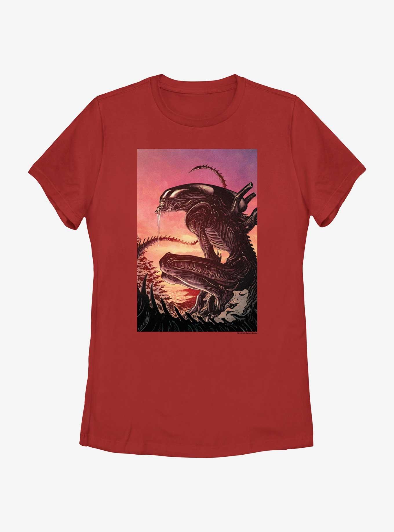 Alien Xenomorph Squat Womens T-Shirt, , hi-res