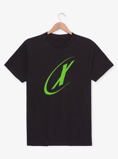X-Files X Logo T-Shirt - BLACK | BoxLunch