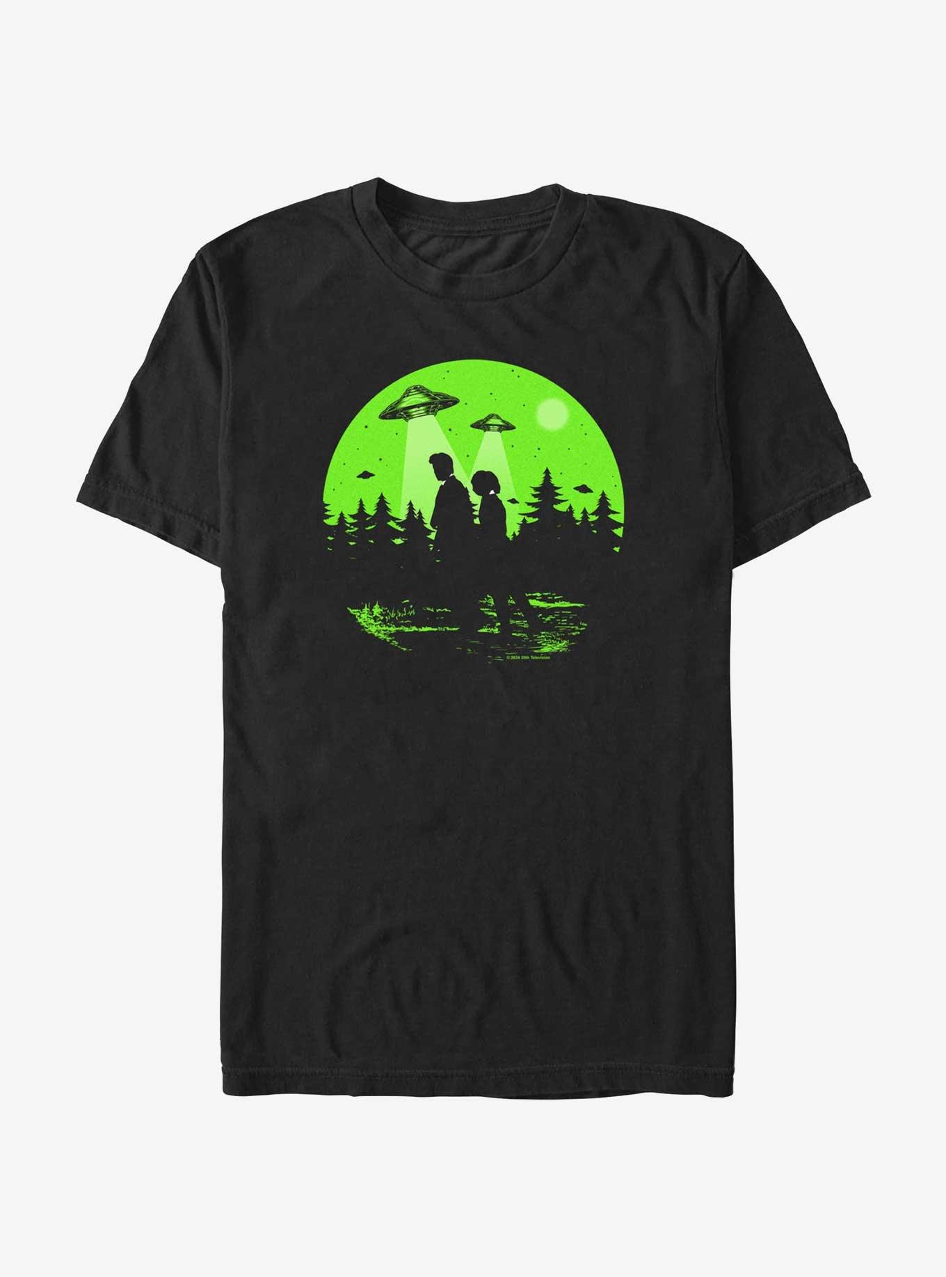 X-Files The X Haunt T-Shirt, BLACK, hi-res