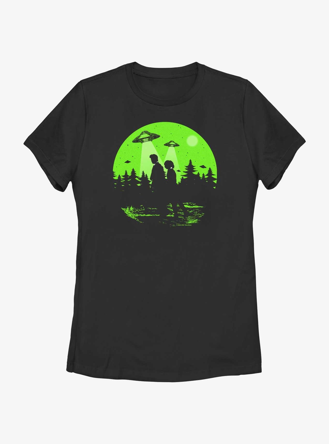 X-Files The X Haunt Womens T-Shirt, BLACK, hi-res