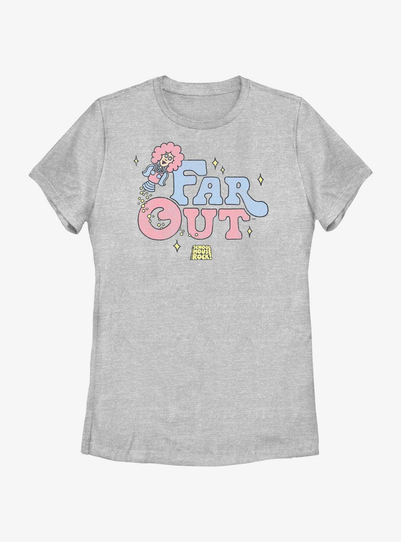 Schoolhouse Rock Far Out Womens T-Shirt, ATH HTR, hi-res