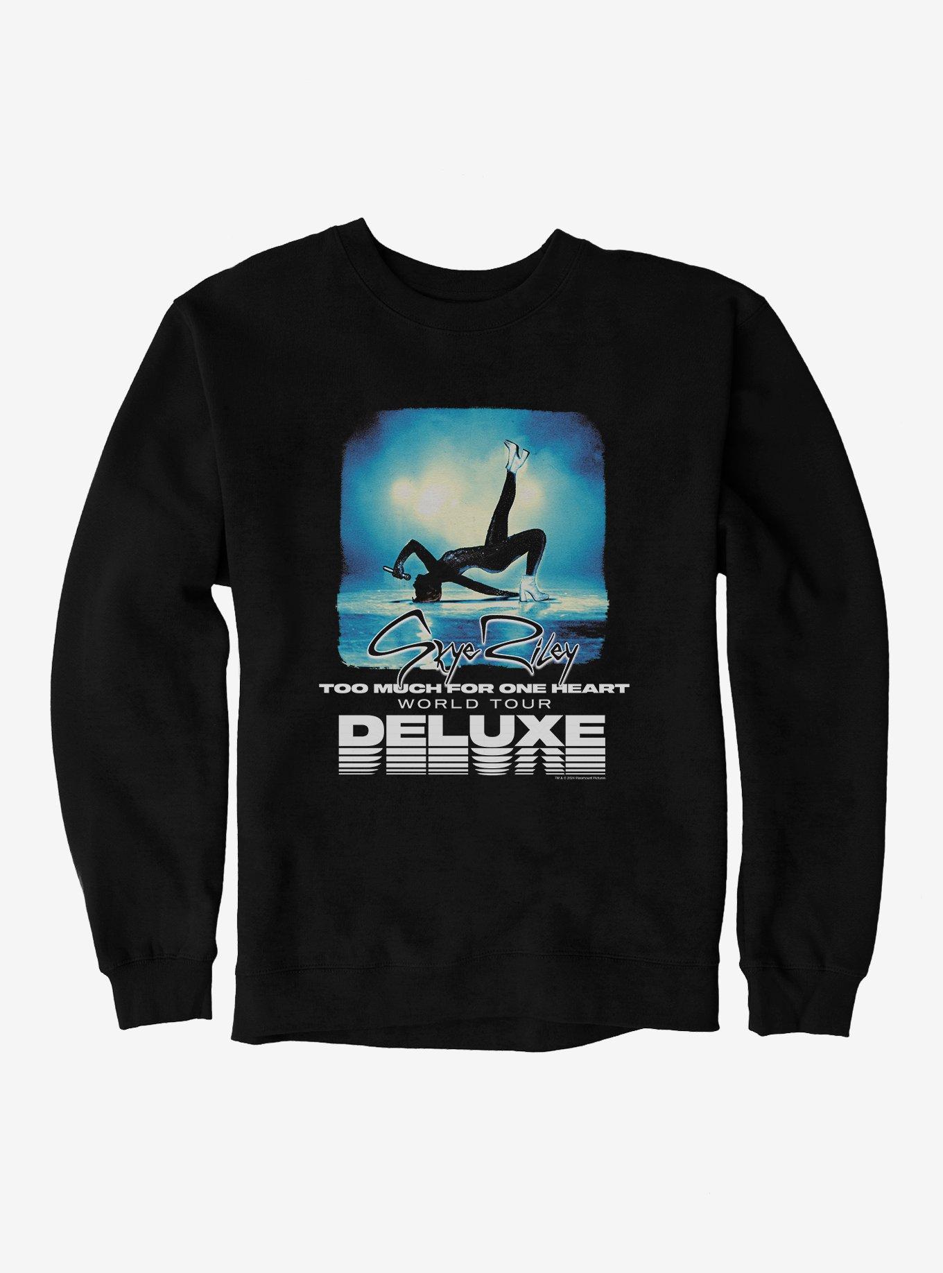 Smile 2 Skye Riley Too Much For One Heart World Tour Sweatshirt, BLACK, hi-res