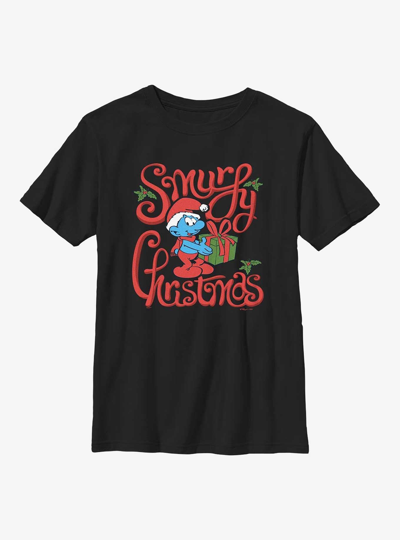 The Smurfs Xmas Gifts Youth T-Shirt, , hi-res