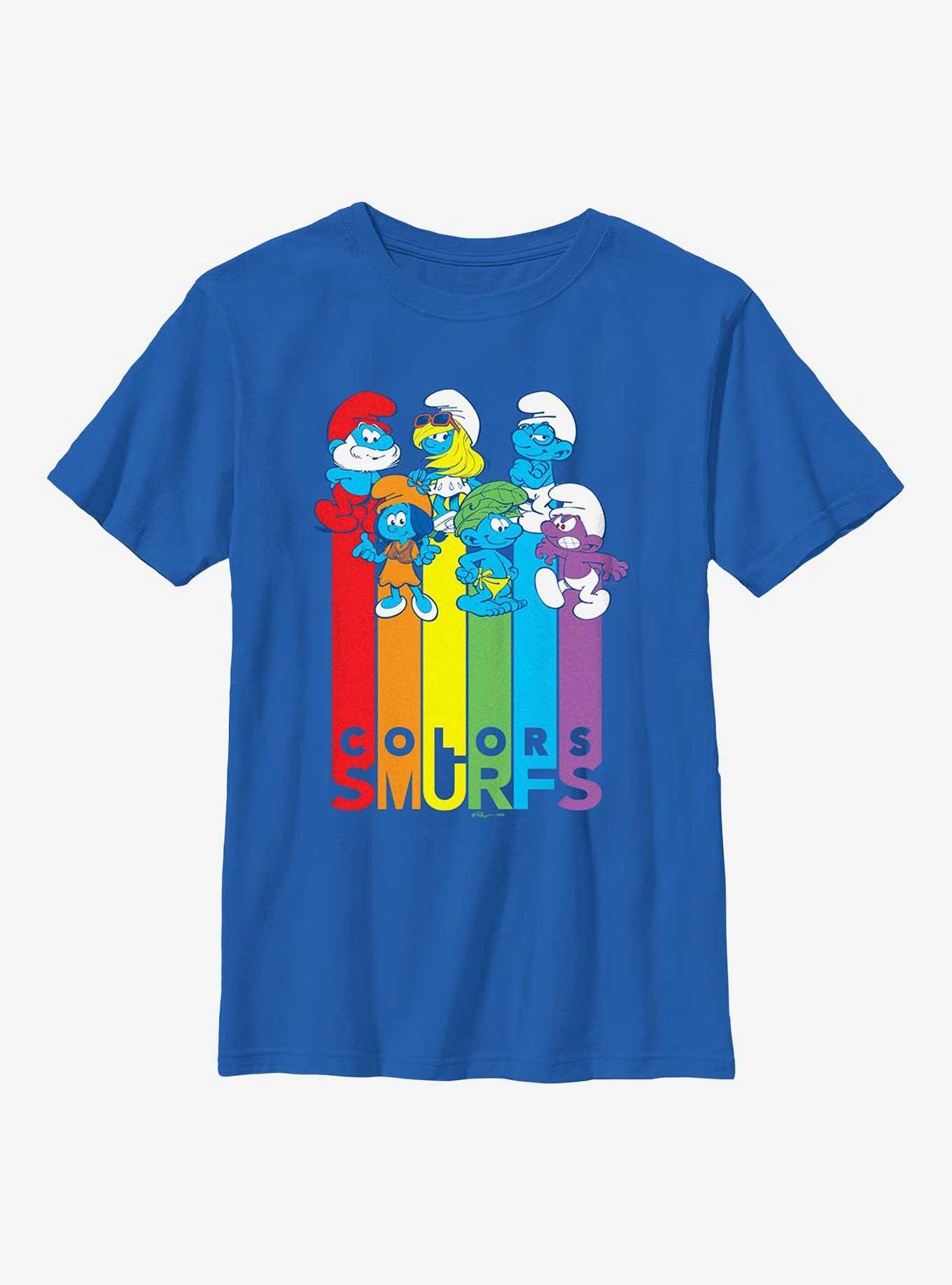 The Smurfs Colors Smurfs Youth T-Shirt, , hi-res