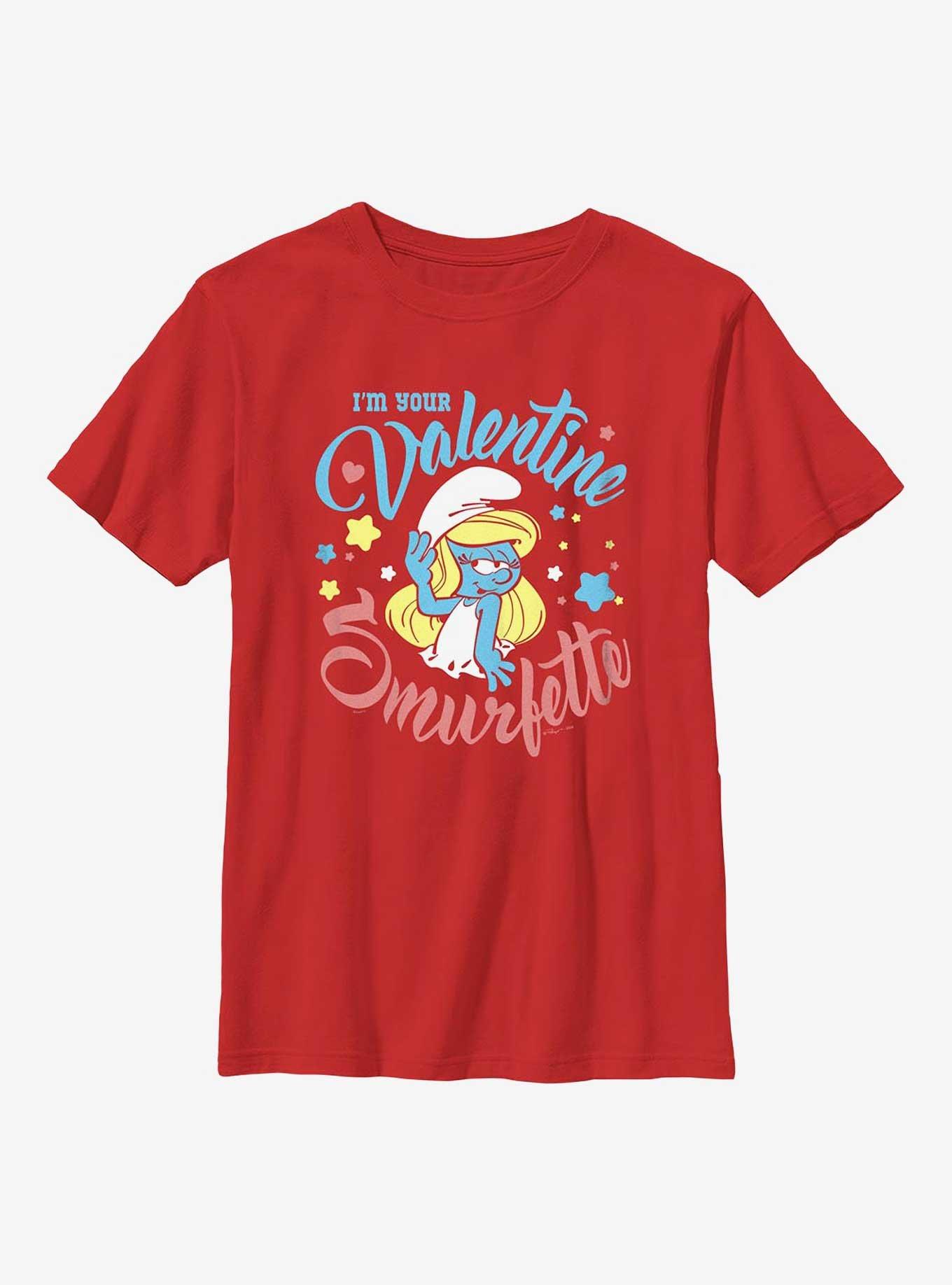 The Smurfs Im Your Valentine Youth T-Shirt, , hi-res