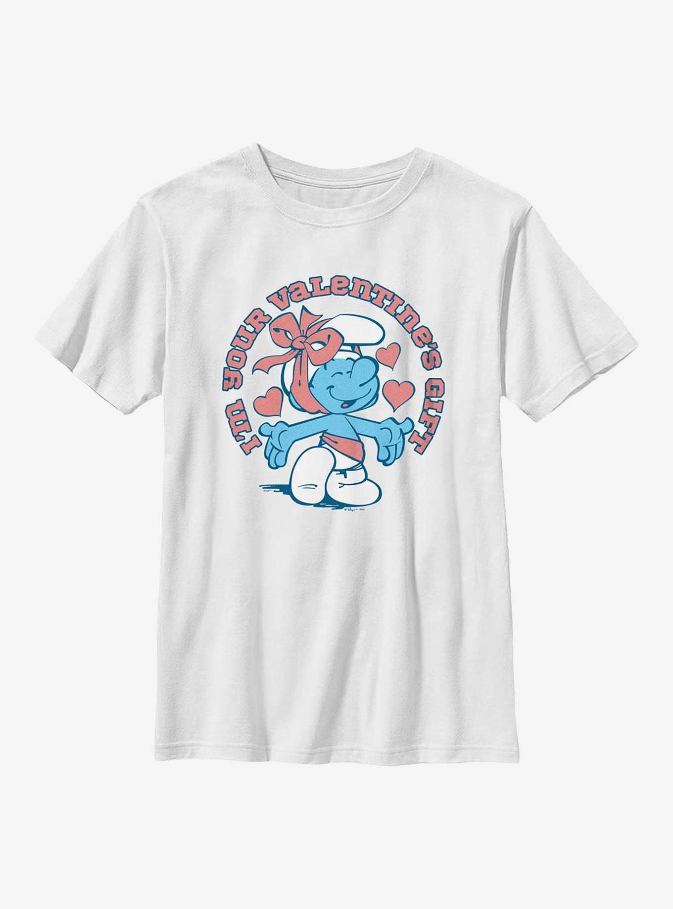 The Smurfs Im Your Valentines Gift Youth T-Shirt, , hi-res