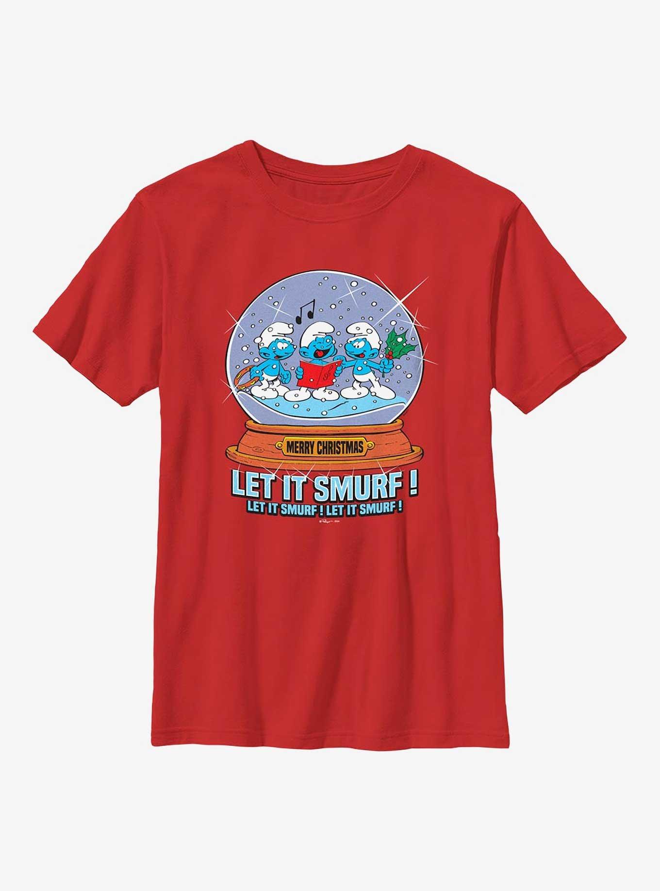 The Smurfs Let It Smurf Youth T-Shirt, , hi-res