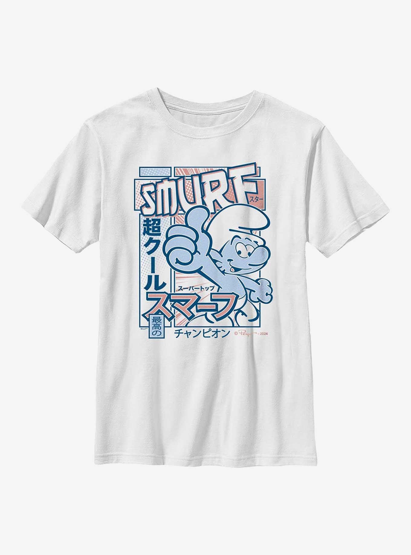 The Smurfs Super Cool Smurf Youth T-Shirt, , hi-res