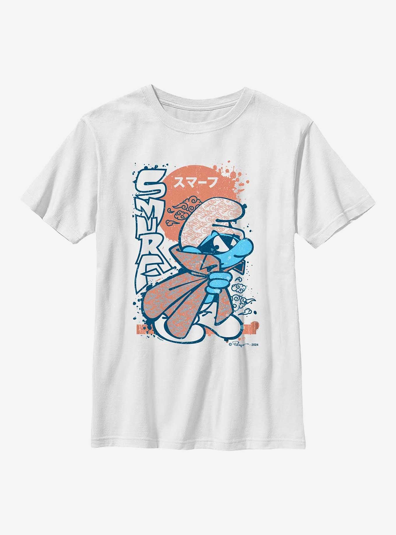 The Smurfs Smurfs Manga Youth T-Shirt, , hi-res