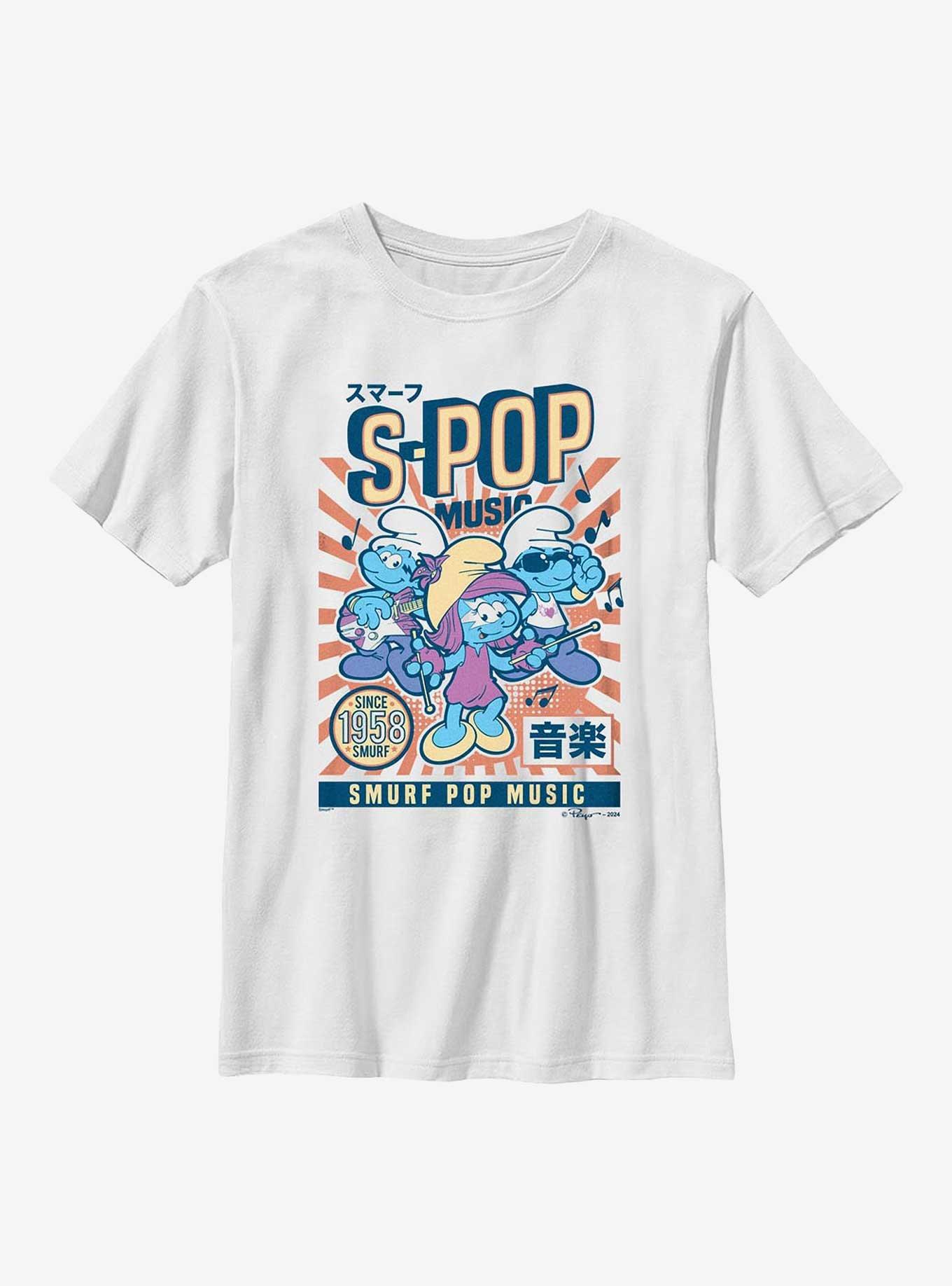 The Smurfs Spop Music Smurfs Youth TShirt