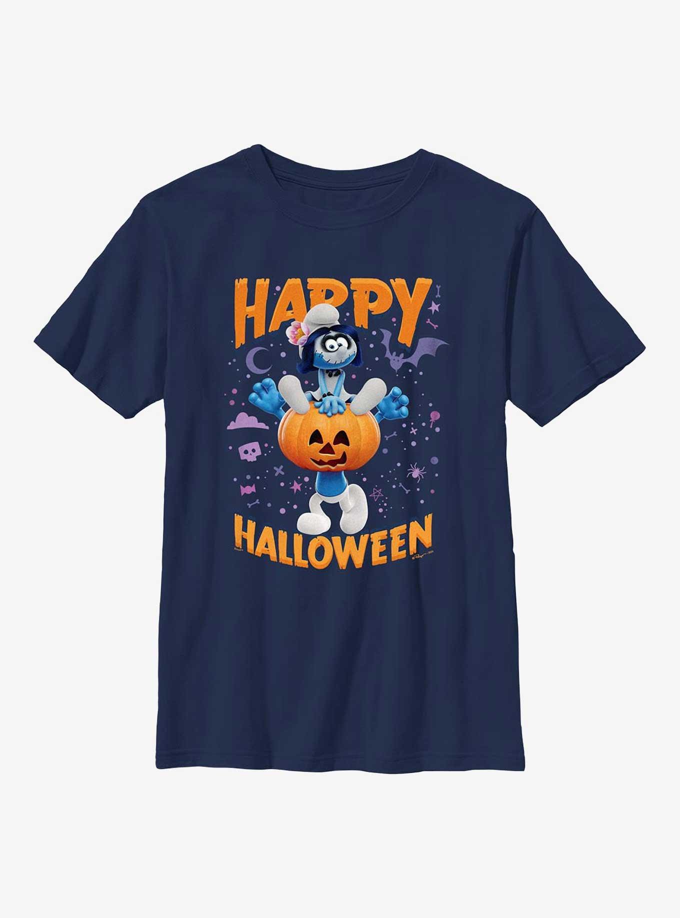 The Smurfs Happy Halloween Smurf Youth T-Shirt, , hi-res